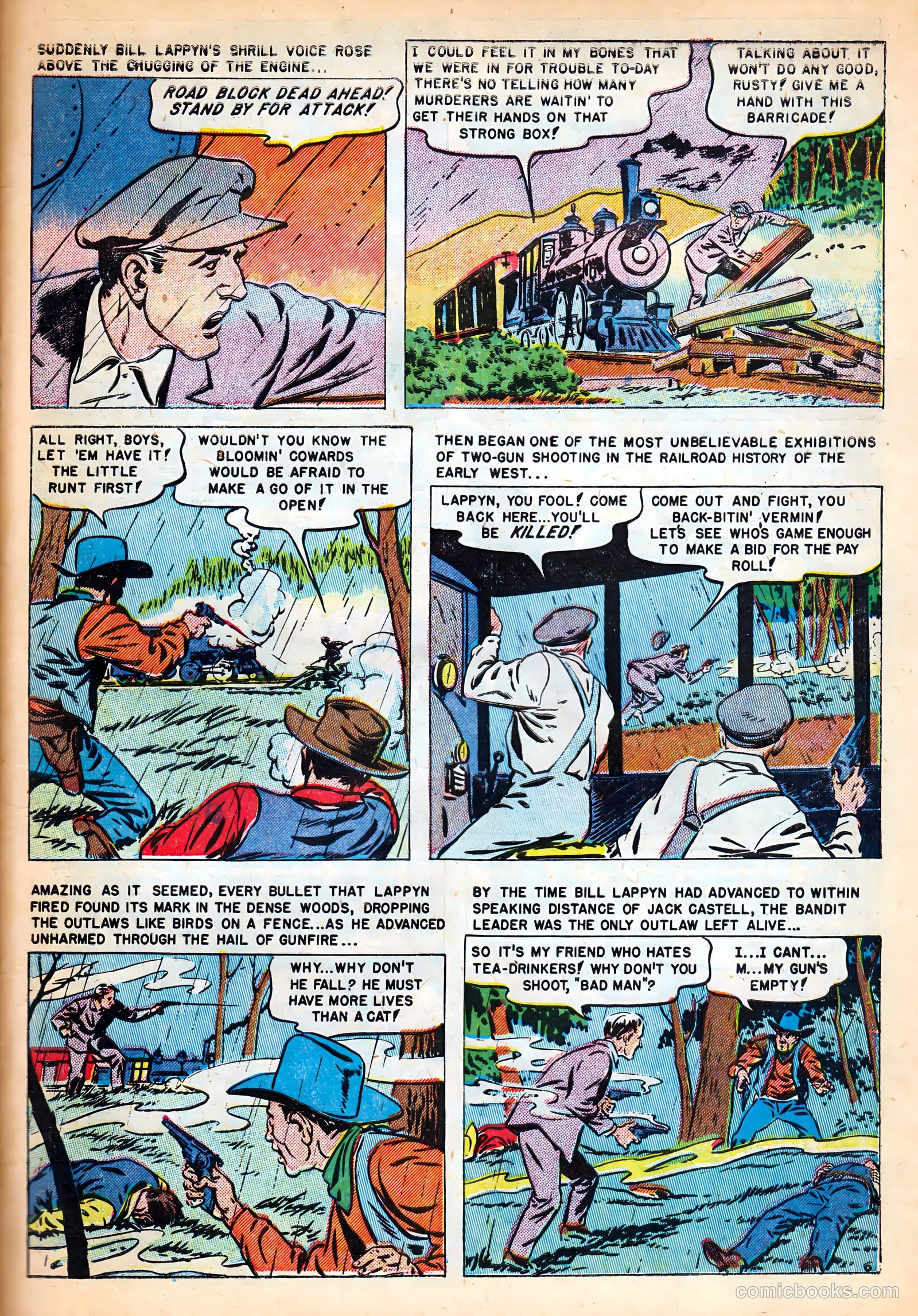 Dead-Eye Western Comics #7 (1949) — page 39 of 52