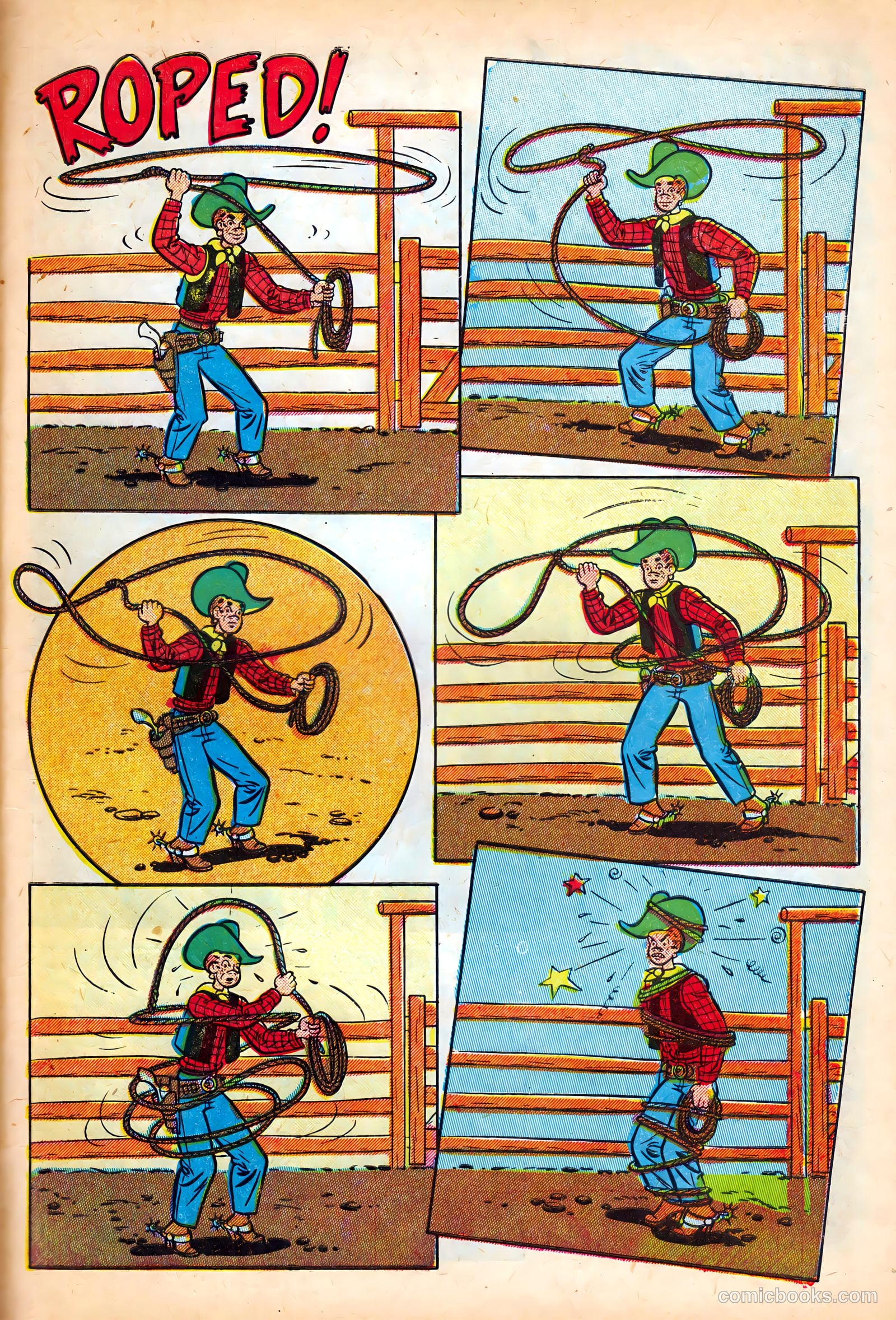 Dead-Eye Western Comics #7 (1949) — page 41 of 52