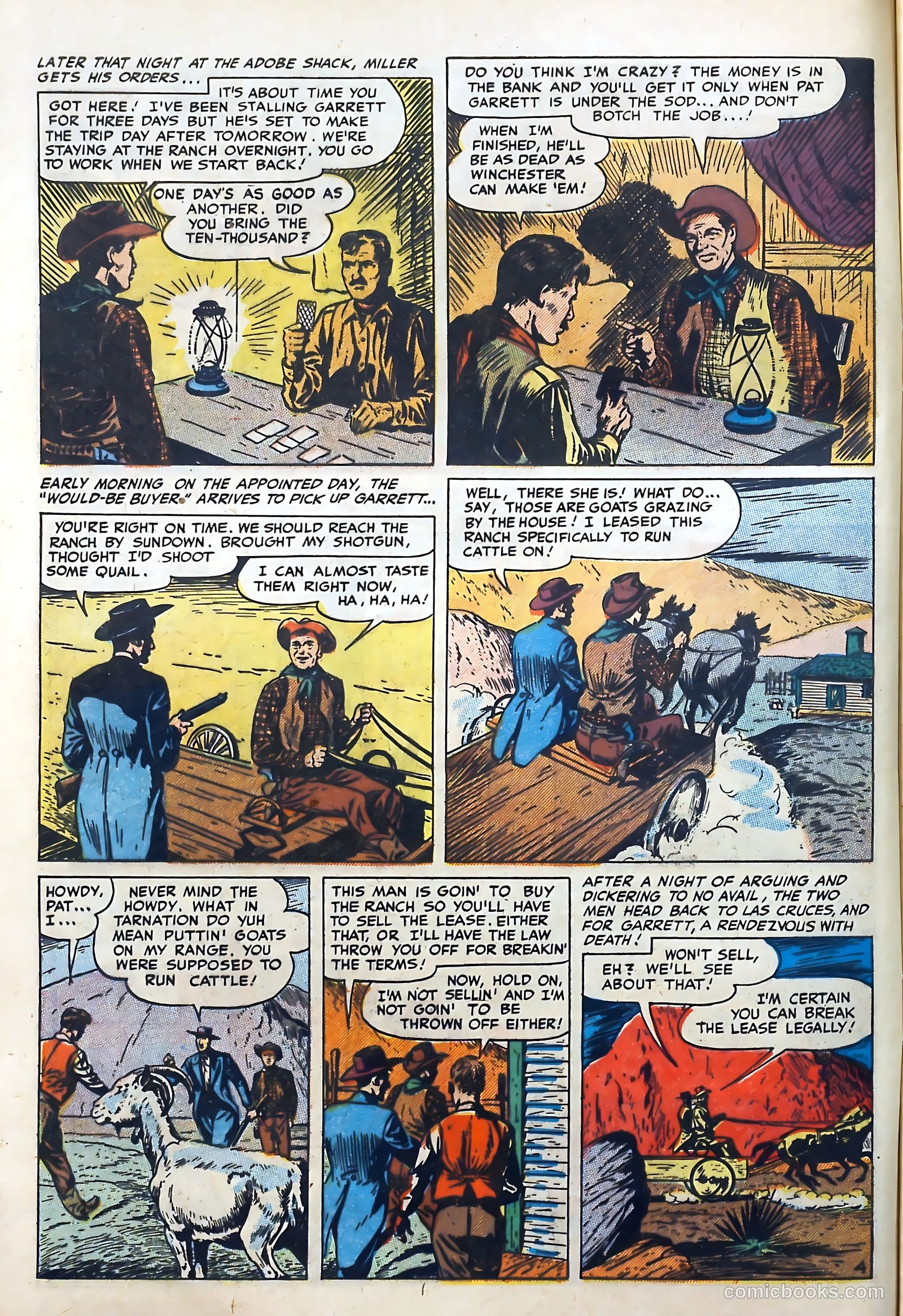 Dead-Eye Western Comics #8 (1950) — page 6 of 52