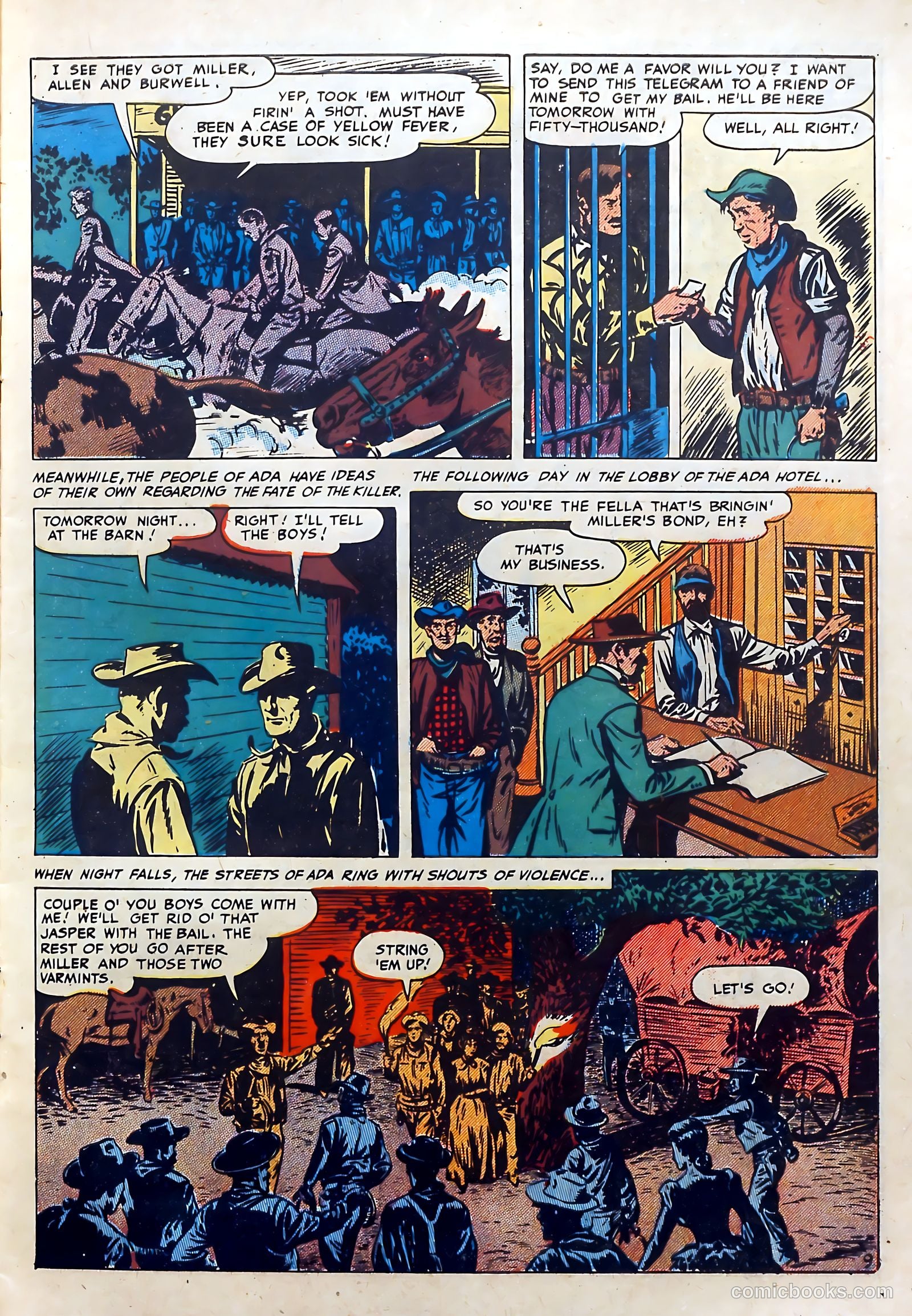 Dead-Eye Western Comics #8 (1950) — page 11 of 52
