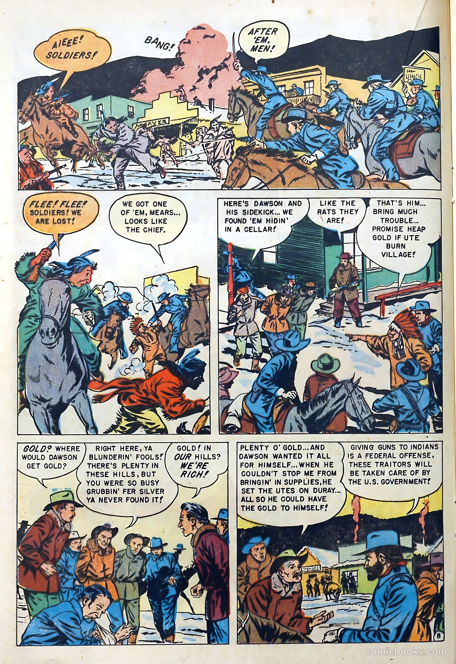Dead-Eye Western Comics #8 (1950) — page 20 of 52