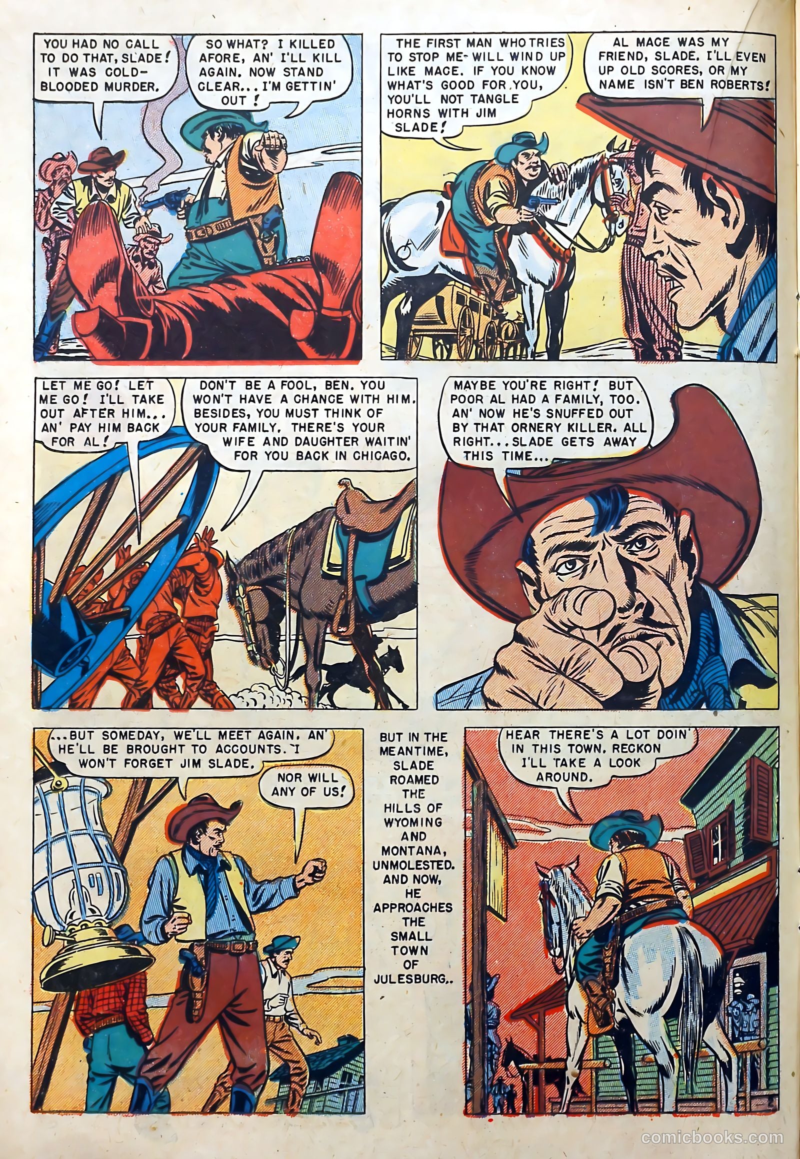 Dead-Eye Western Comics #8 (1950) — page 22 of 52