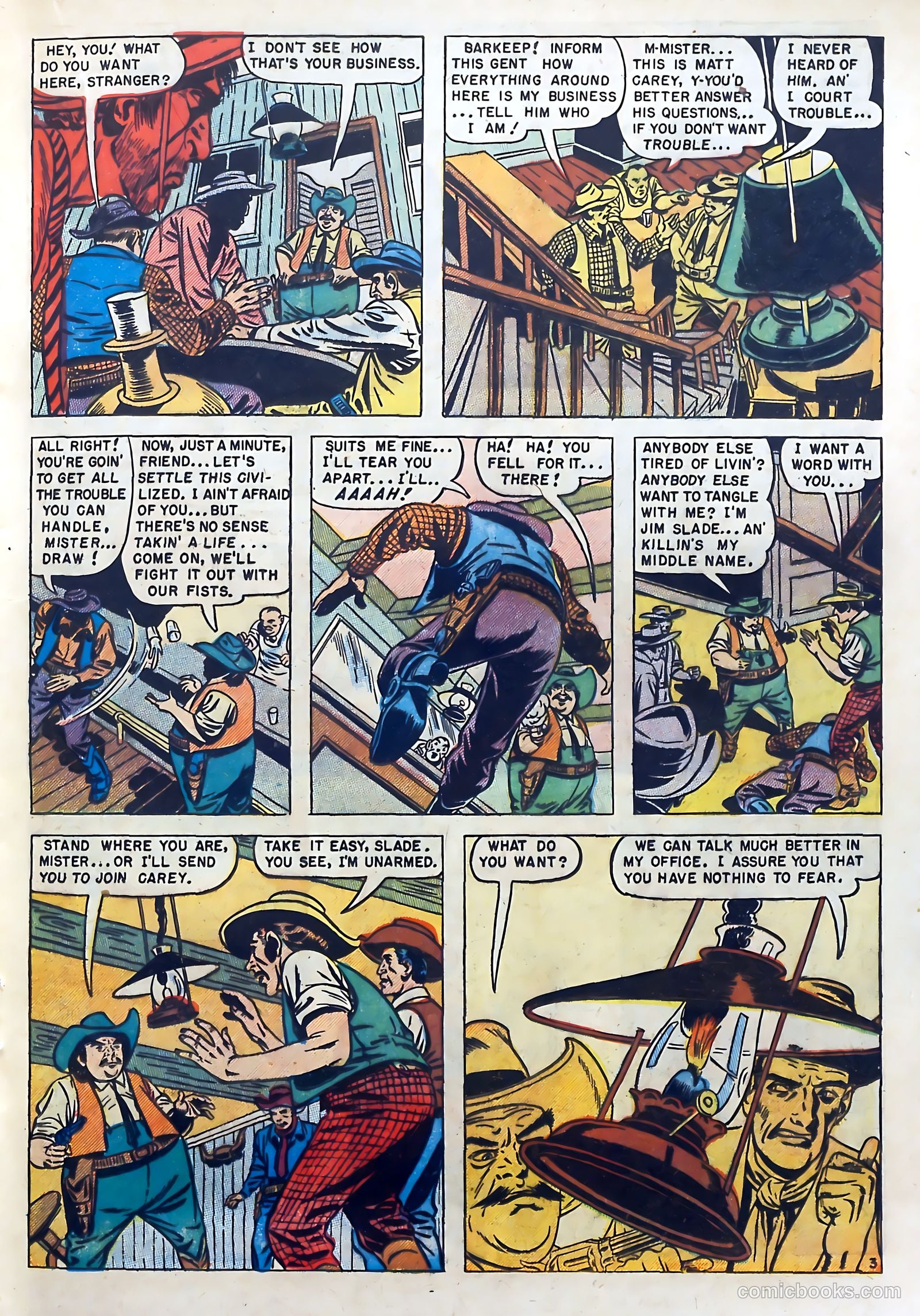 Dead-Eye Western Comics #8 (1950) — page 23 of 52