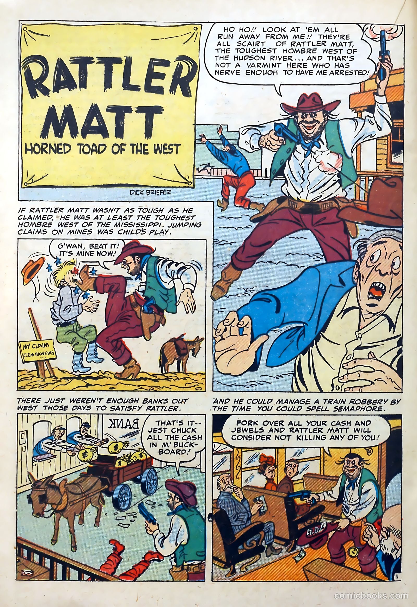 Dead-Eye Western Comics #8 (1950) — page 30 of 52