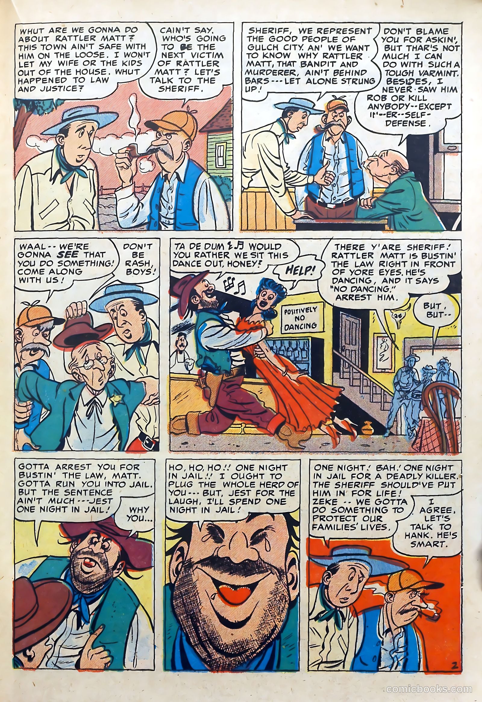 Dead-Eye Western Comics #8 (1950) — page 31 of 52