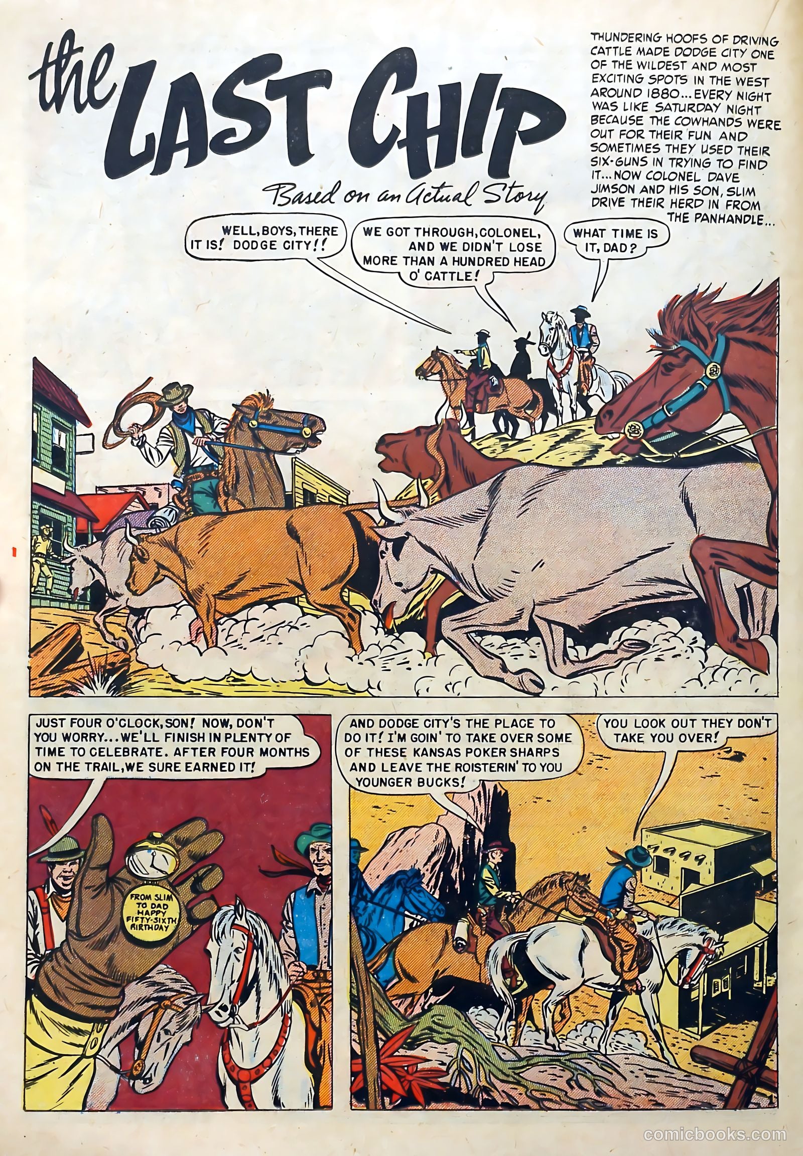 Dead-Eye Western Comics #8 (1950) — page 34 of 52