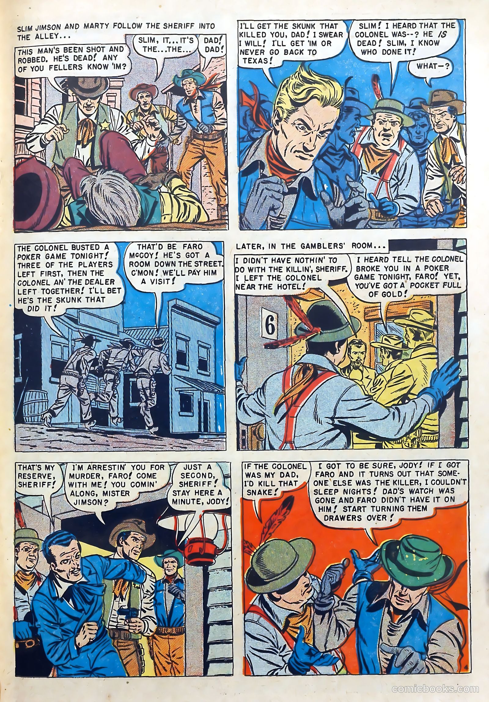 Dead-Eye Western Comics #8 (1950) — page 37 of 52