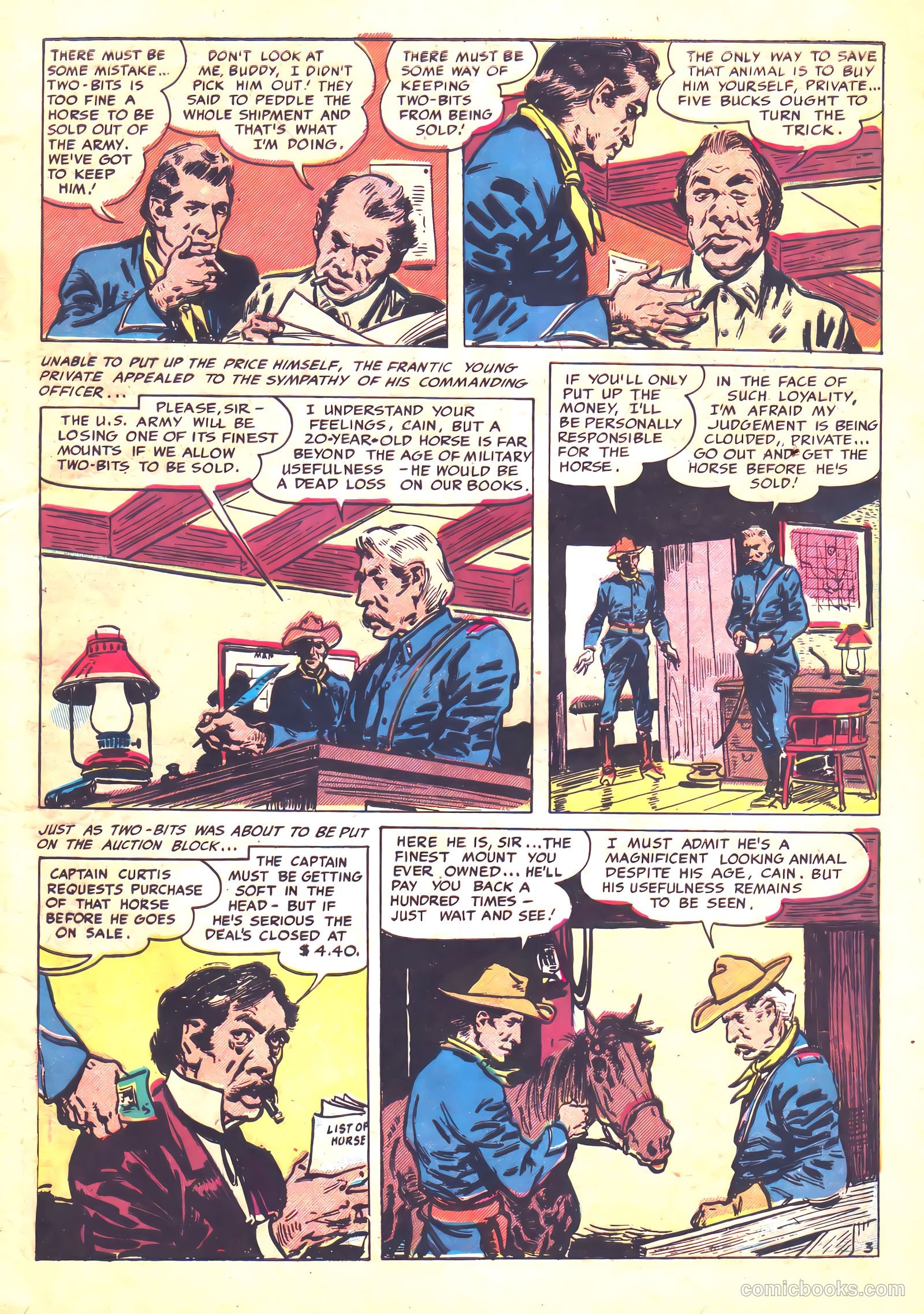 Dead-Eye Western Comics #9 (1950) — page 5 of 52