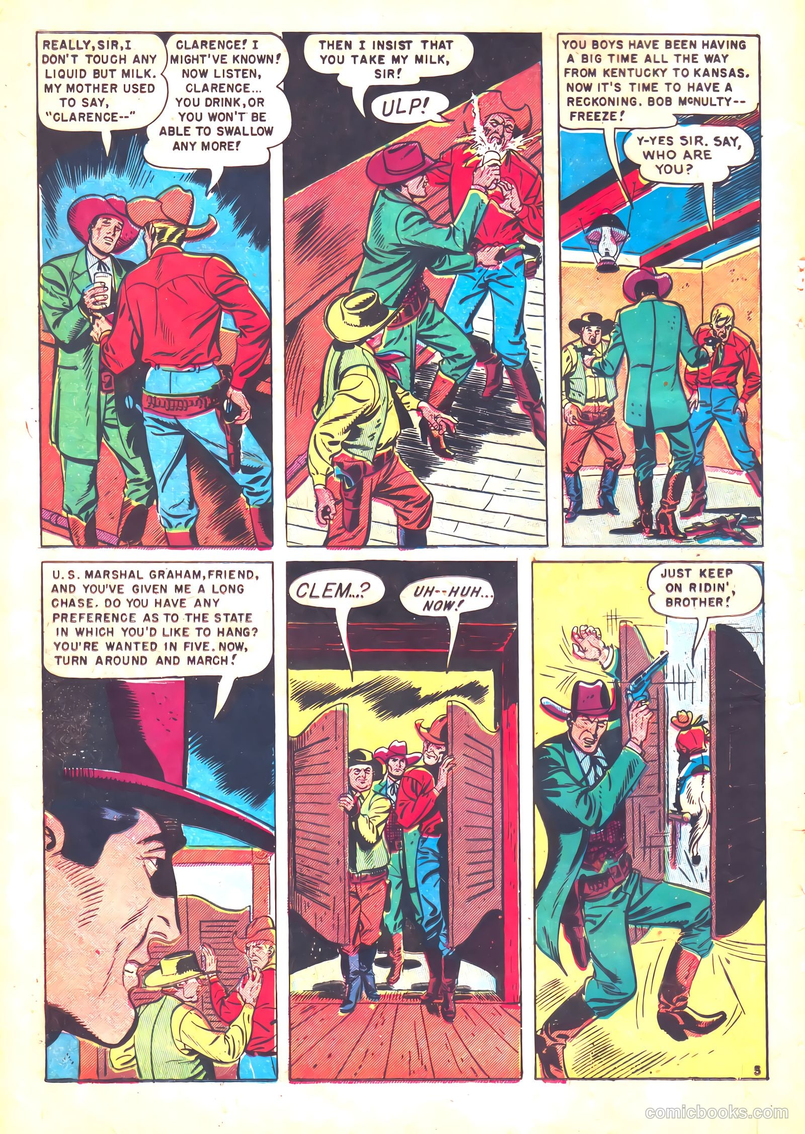 Dead-Eye Western Comics #9 (1950) — page 16 of 52