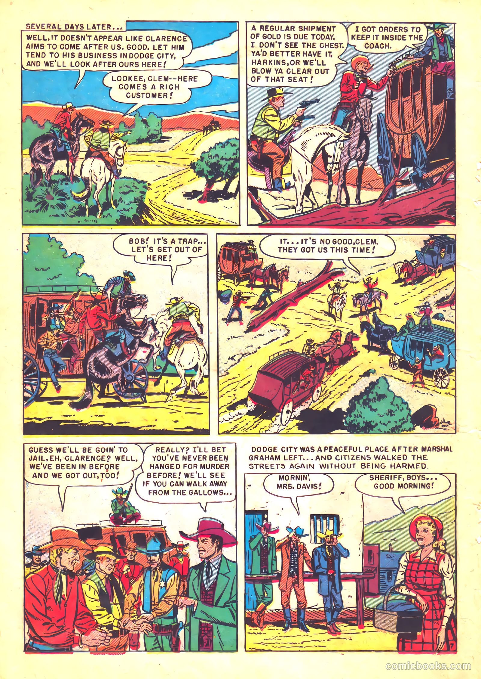 Dead-Eye Western Comics #9 (1950) — page 18 of 52