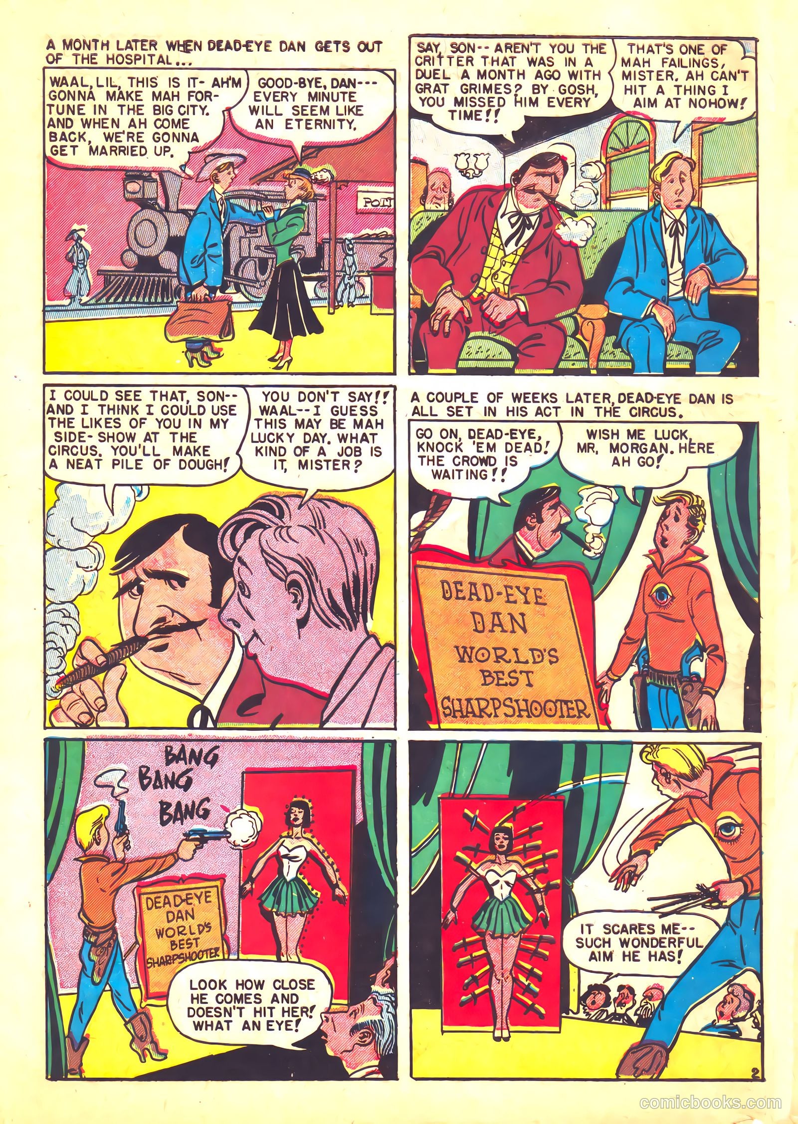 Dead-Eye Western Comics #9 (1950) — page 40 of 52