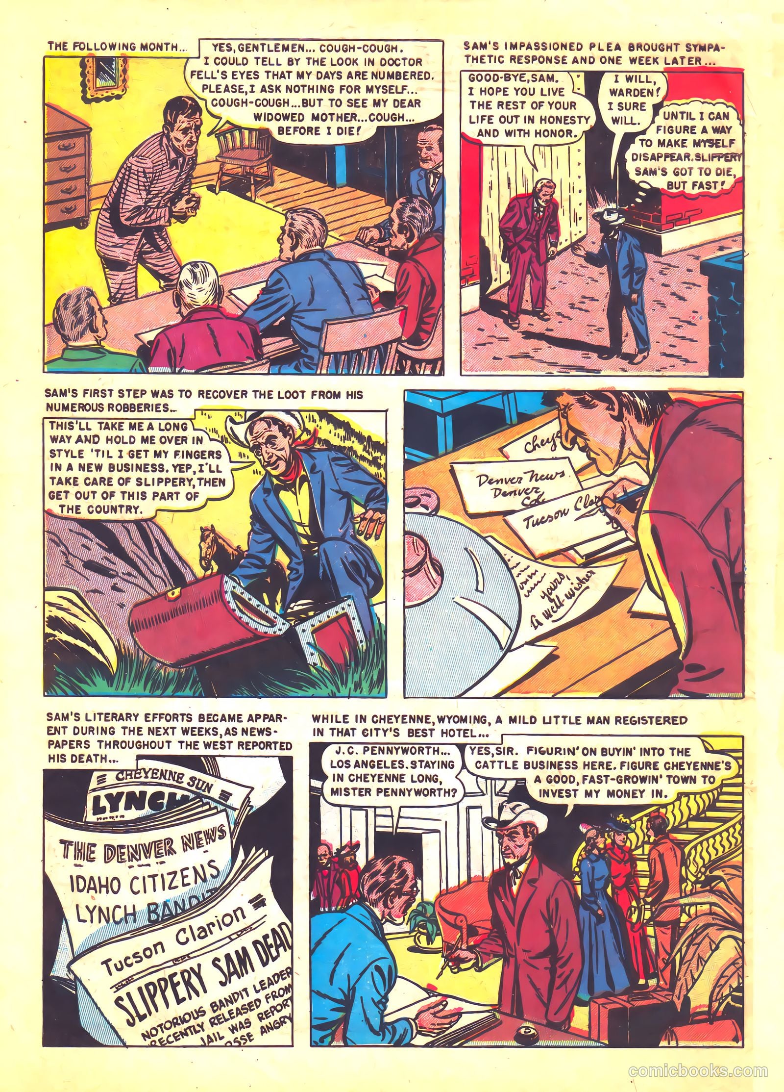 Dead-Eye Western Comics #9 (1950) — page 46 of 52