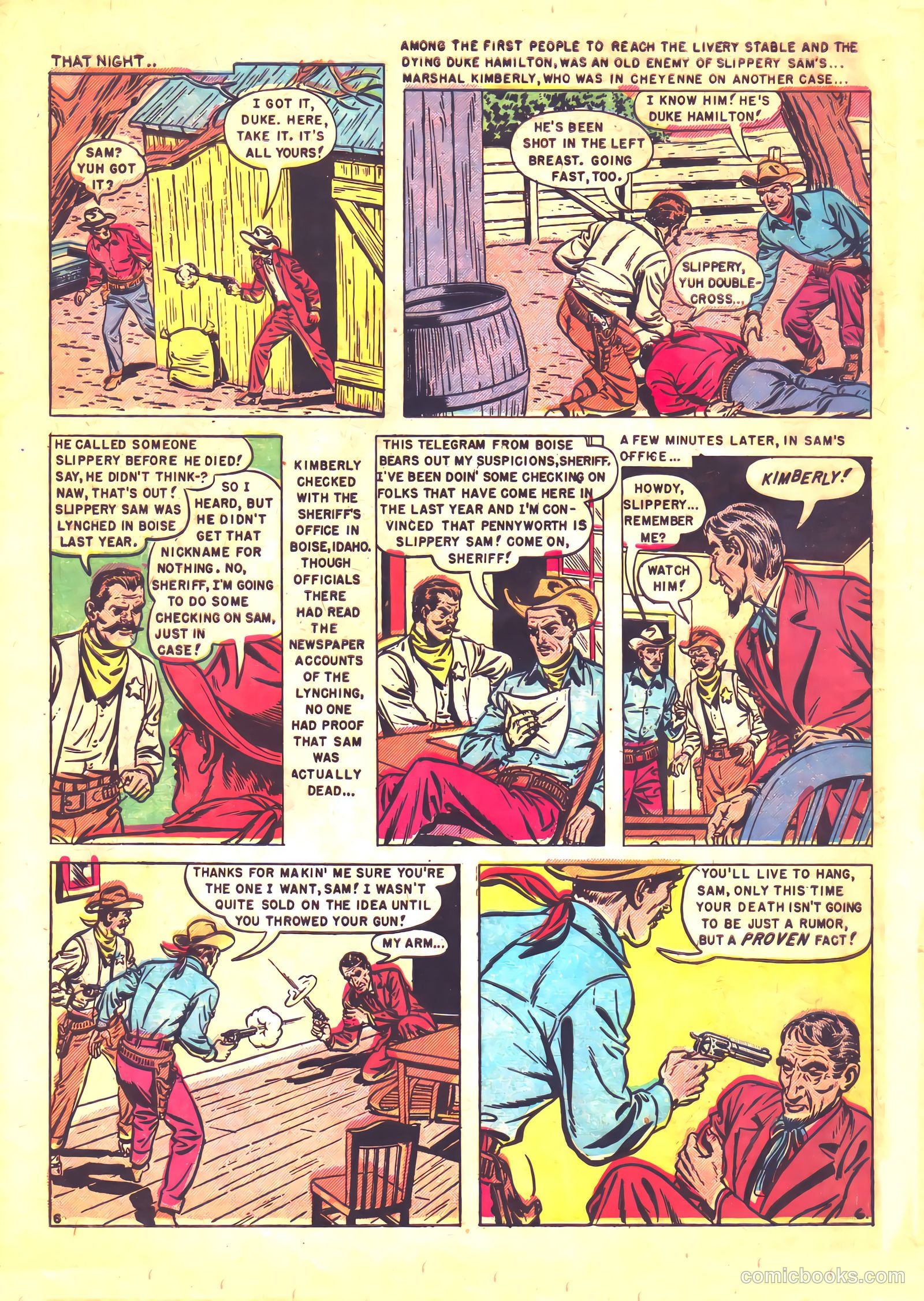 Dead-Eye Western Comics #9 (1950) — page 48 of 52