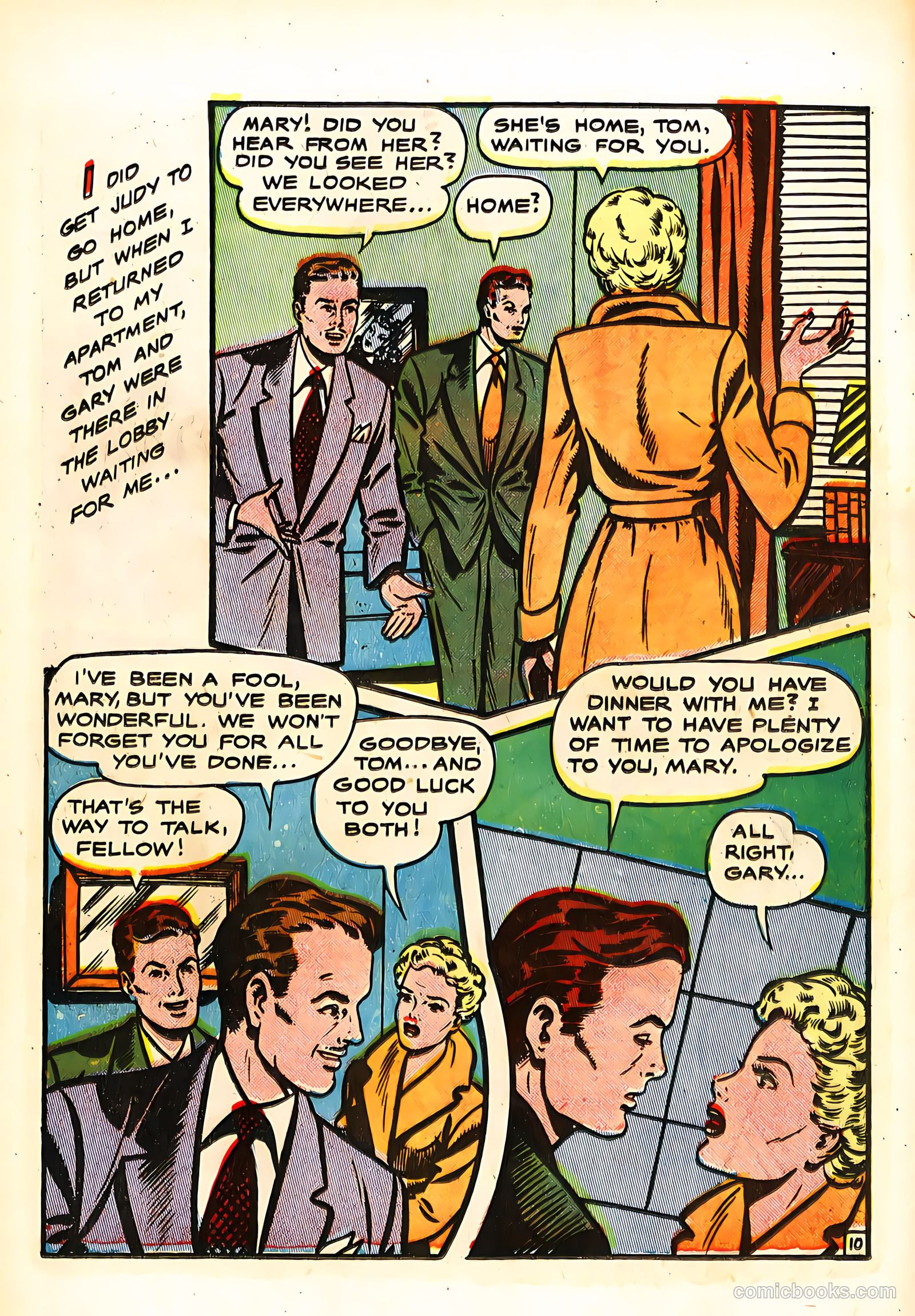 Dear Lonely Heart #1 (1951) — page 12 of 36