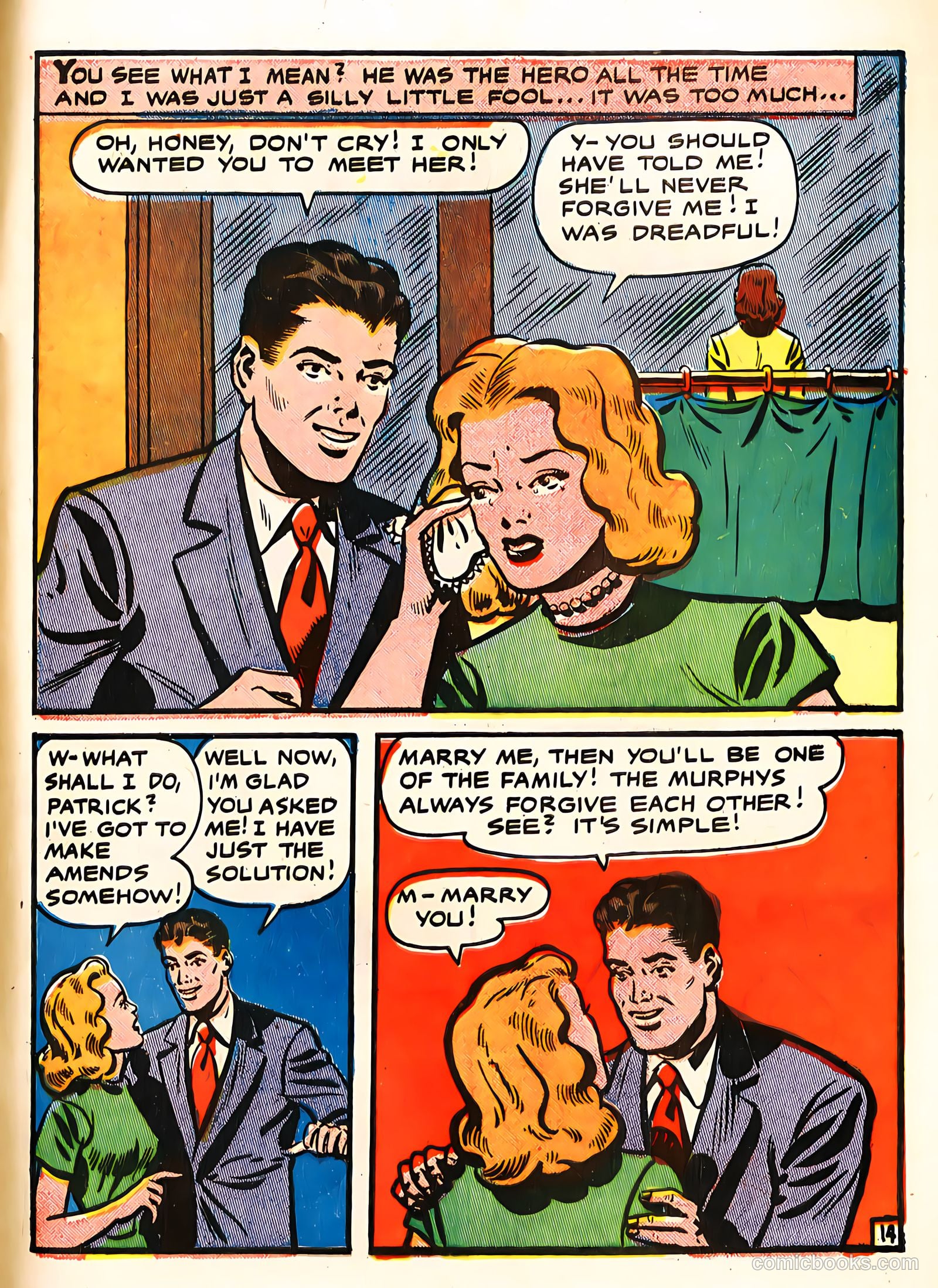Dear Lonely Heart #1 (1951) — page 33 of 36