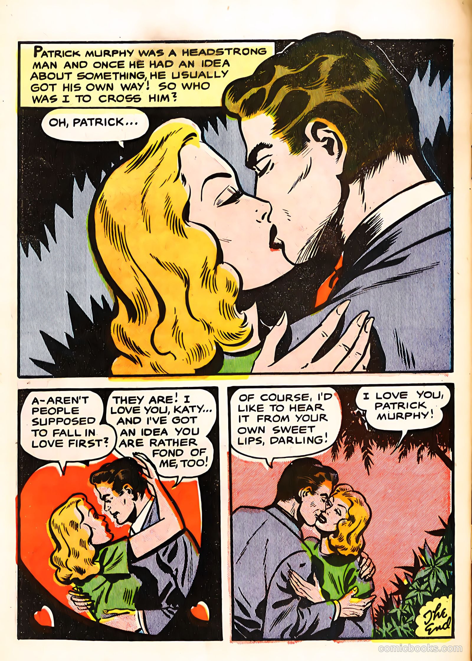 Dear Lonely Heart #1 (1951) — page 34 of 36
