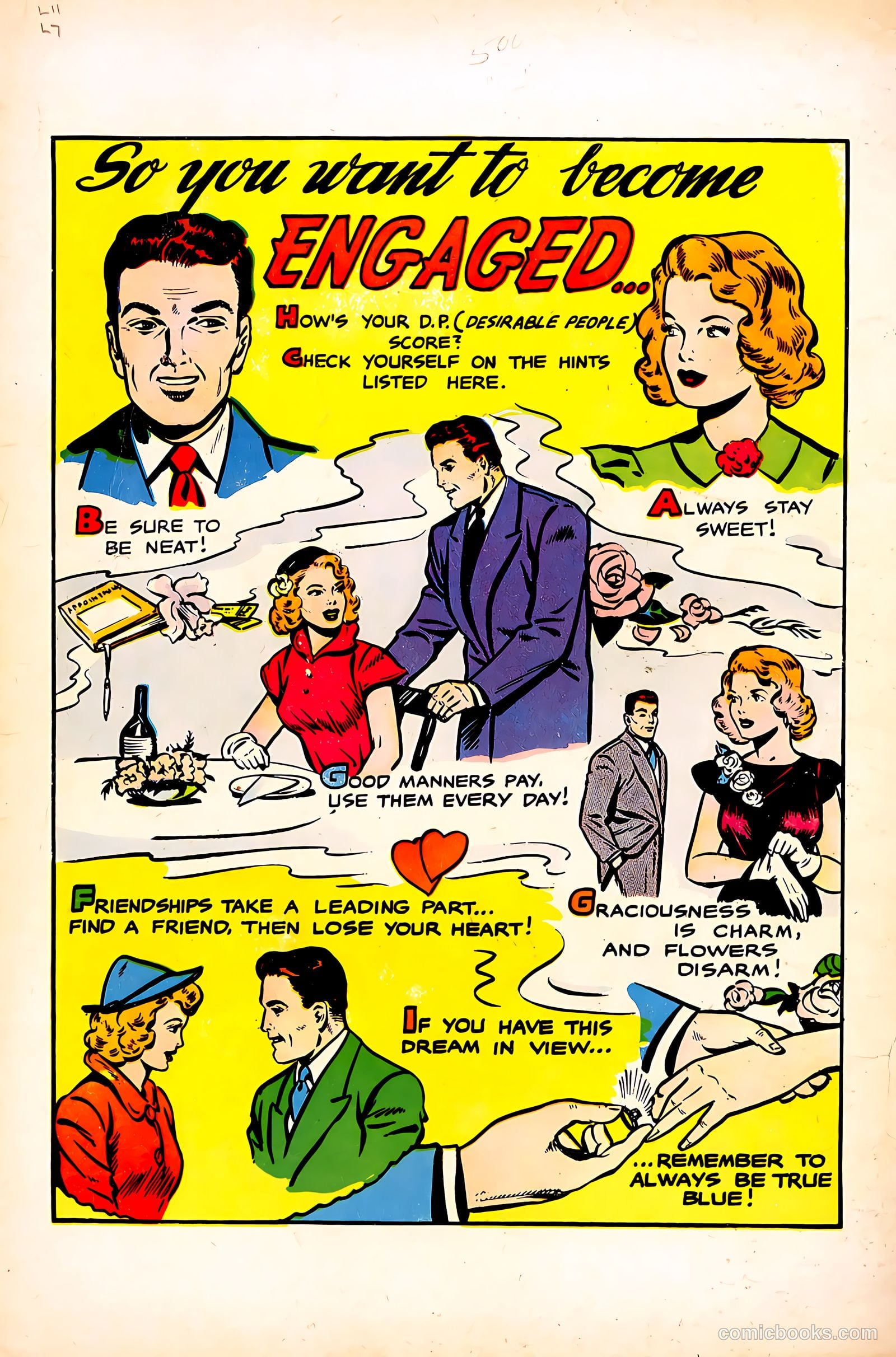 Dear Lonely Heart #1 (1951) — page 36 of 36