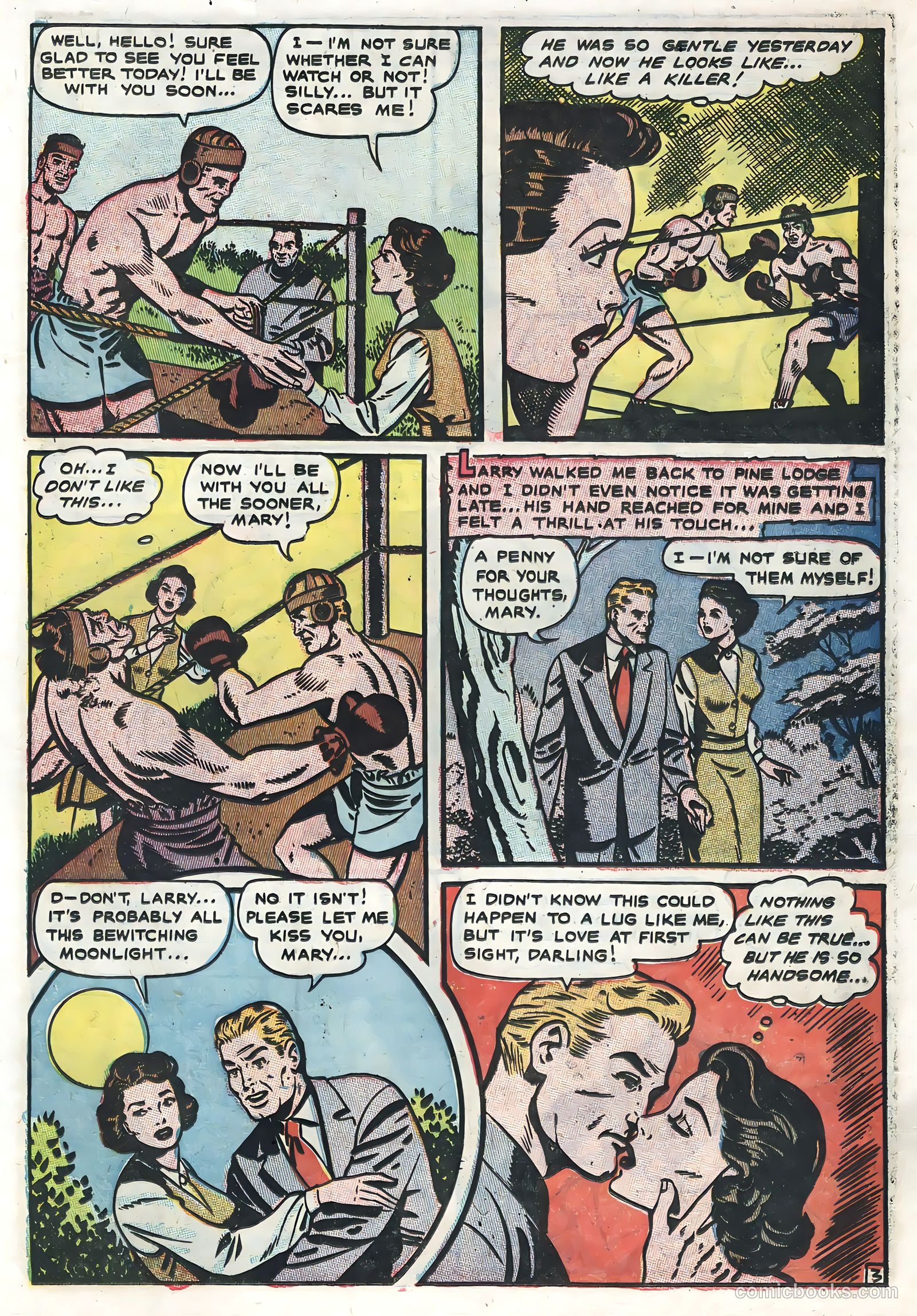Dear Lonely Heart #4 (1952) — page 21 of 36