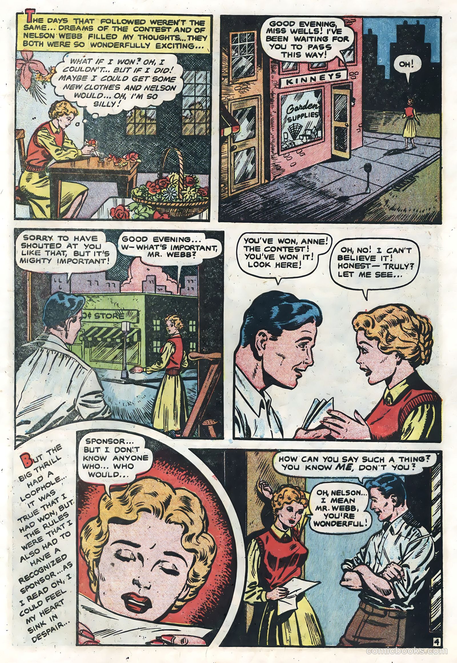 Dear Lonely Heart #4 (1952) — page 29 of 36