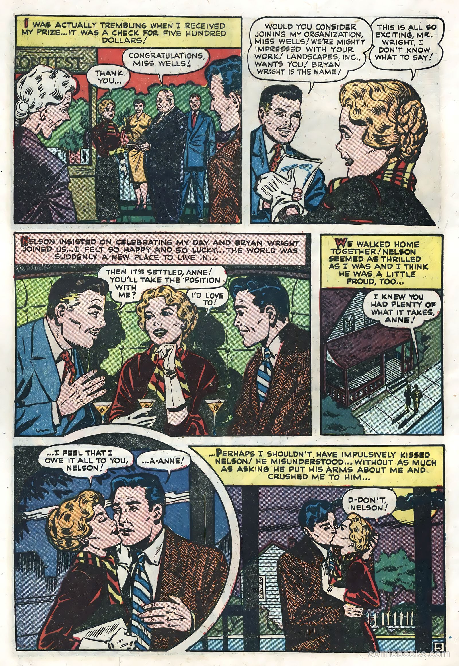 Dear Lonely Heart #4 (1952) — page 30 of 36