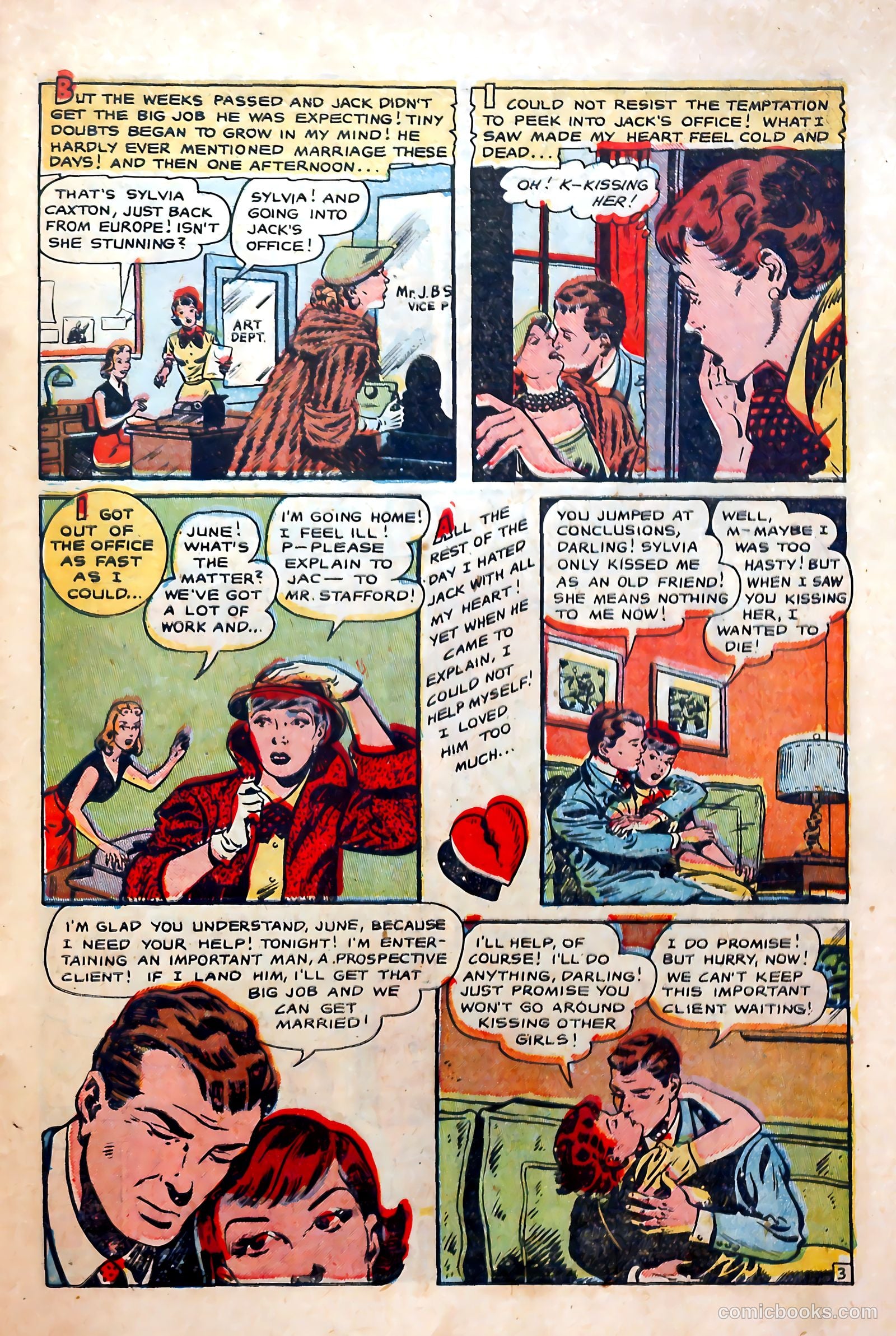 Dear Lonely Heart #5 (1952) — page 29 of 36