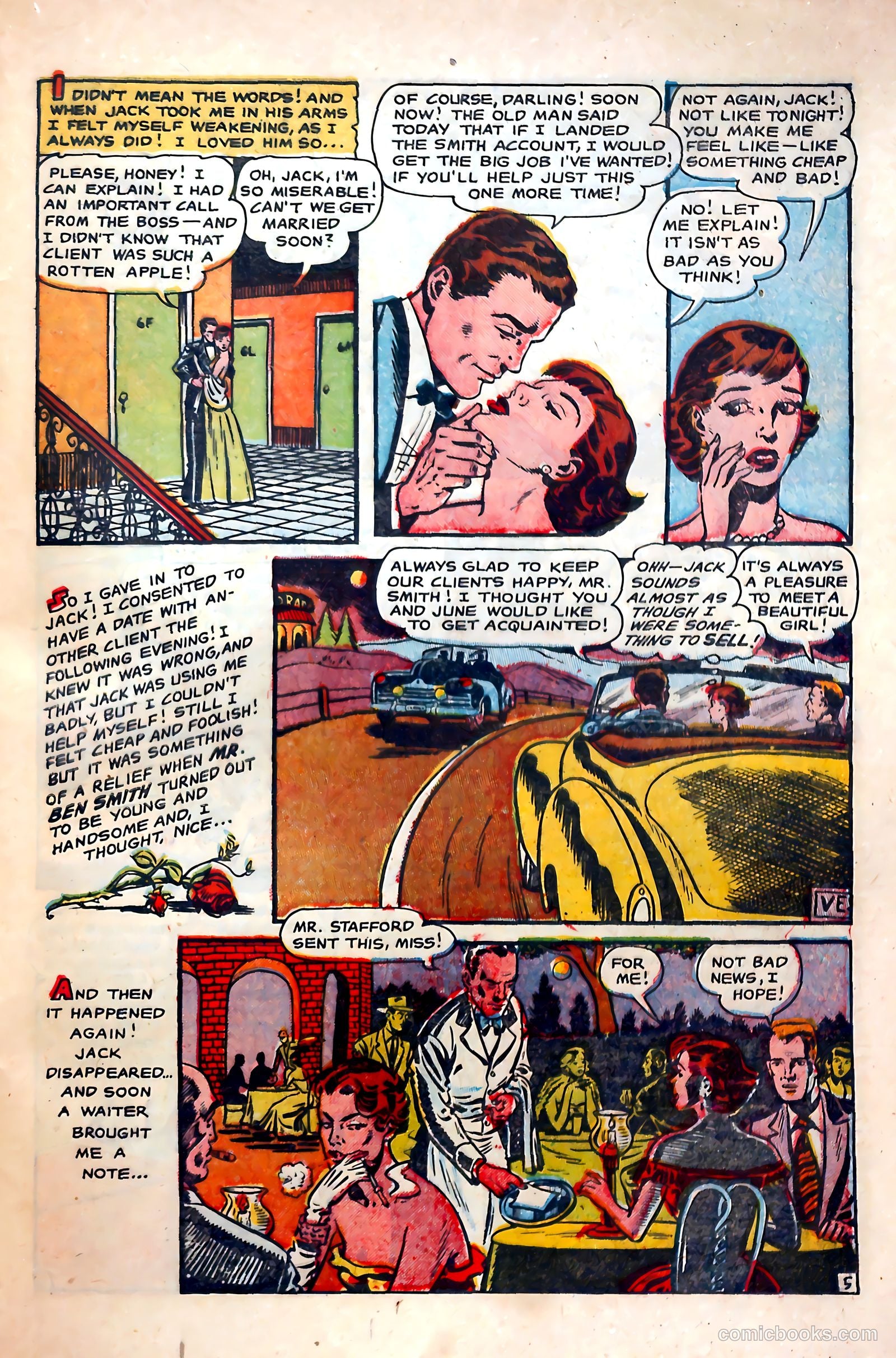 Dear Lonely Heart #5 (1952) — page 31 of 36