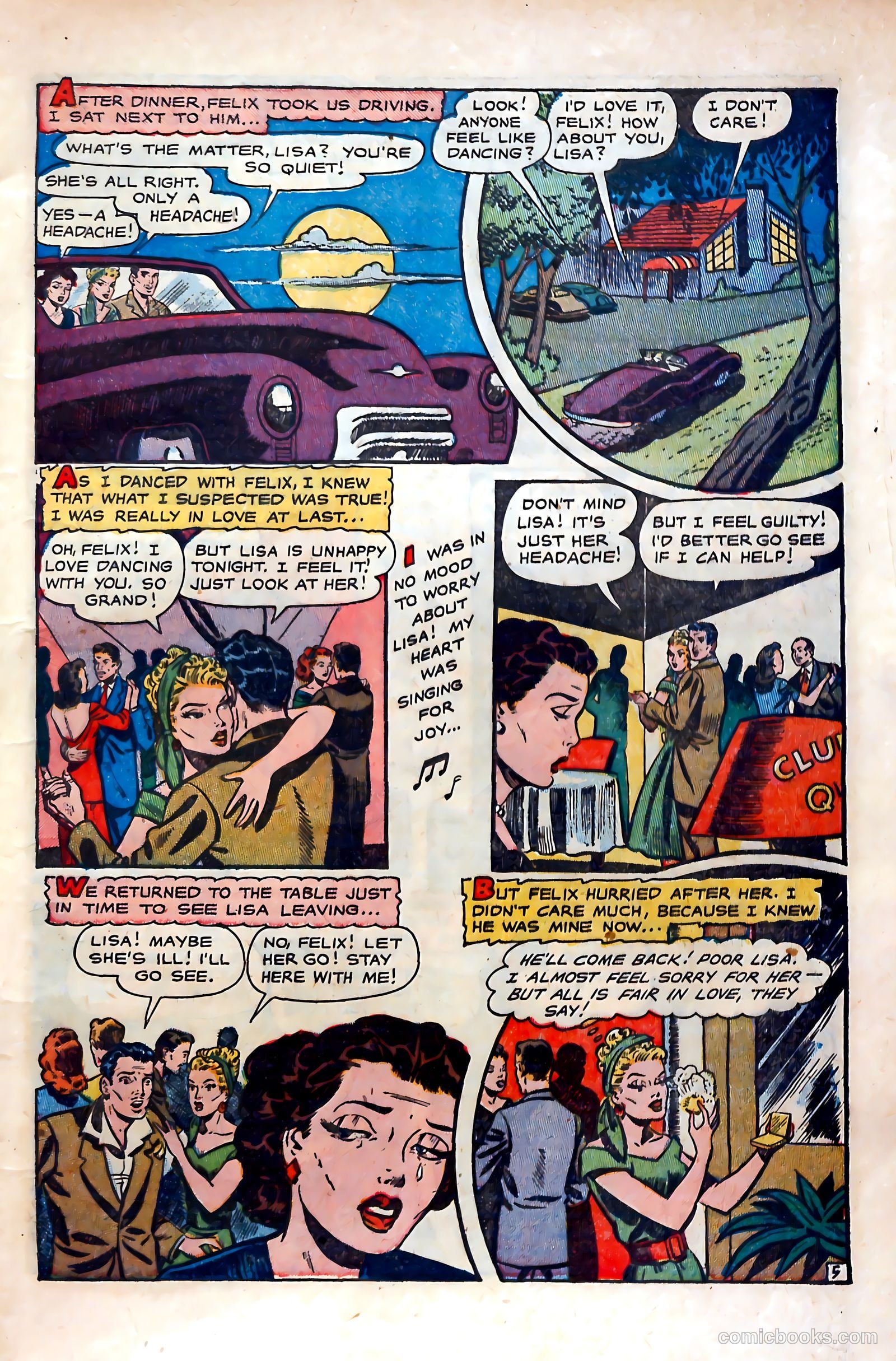 Dear Lonely Heart #6 (1952) — page 7 of 36