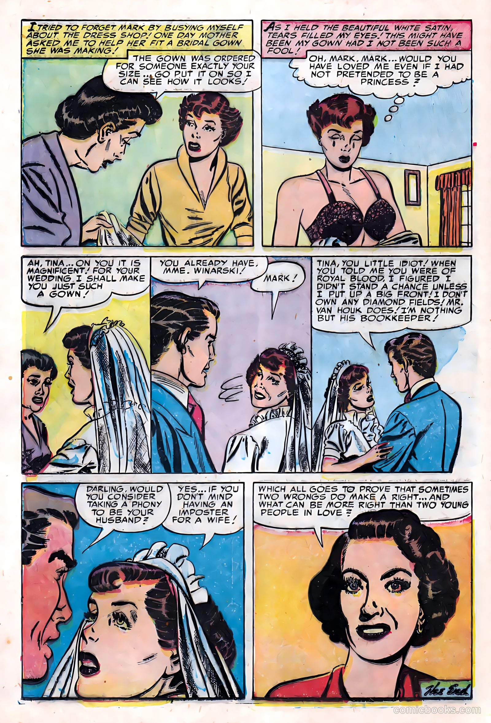 Dear Lonely Hearts #2 (1953) — page 16 of 36