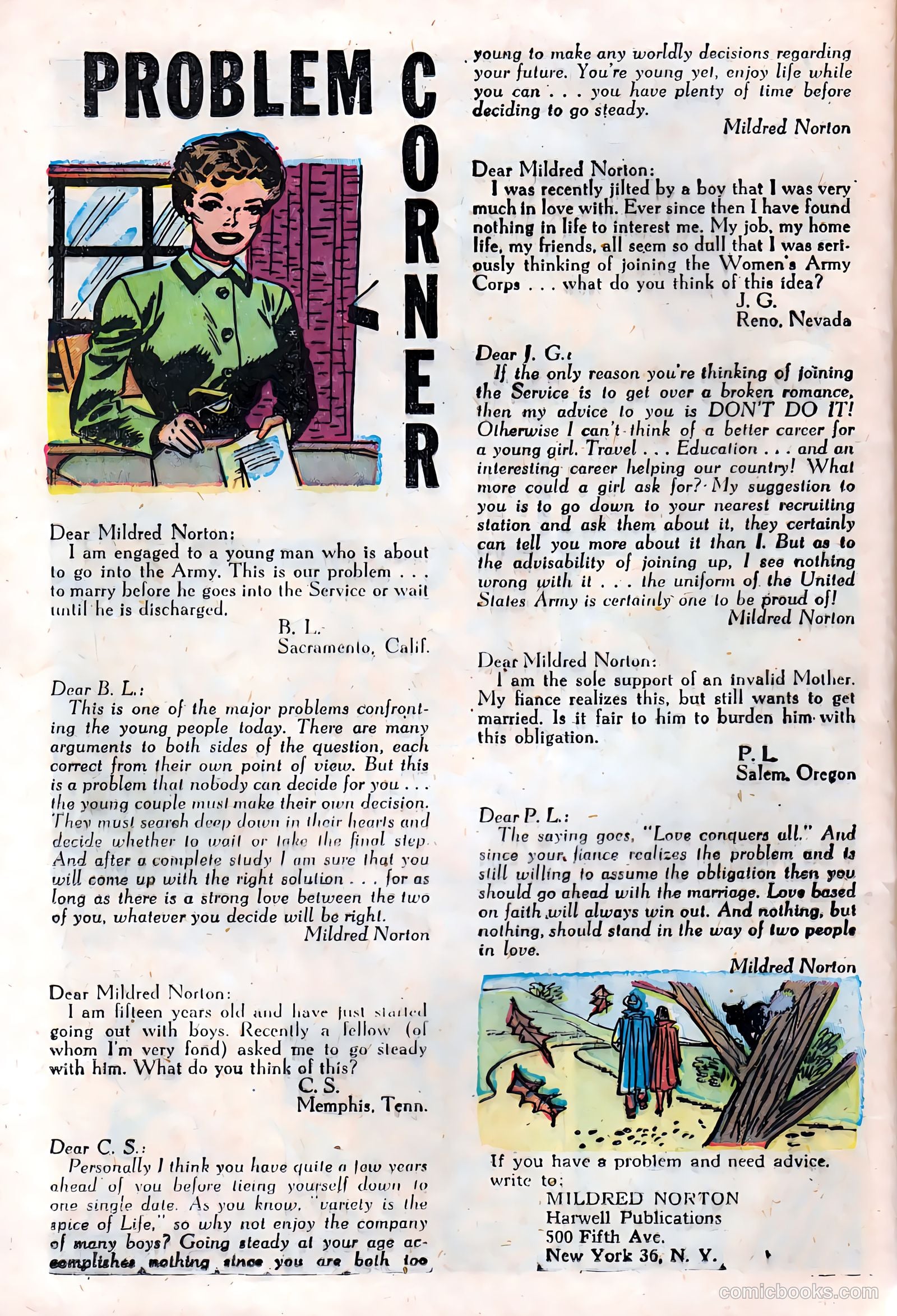 Dear Lonely Hearts #2 (1953) — page 24 of 36