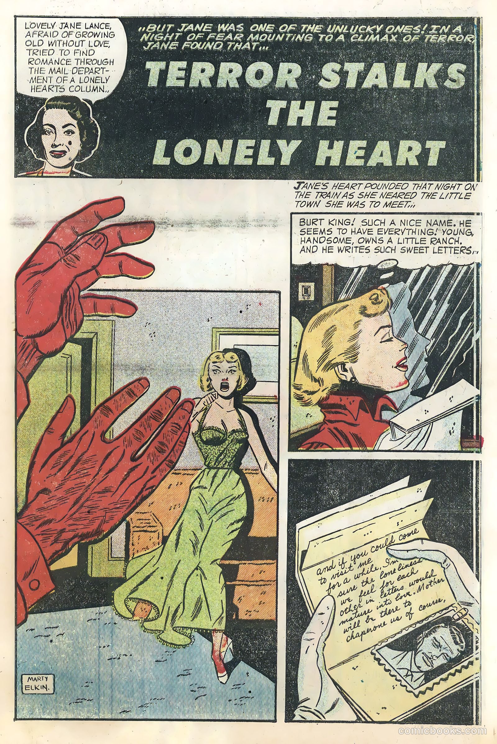 Dear Lonely Hearts #3 (1953) — page 3 of 36