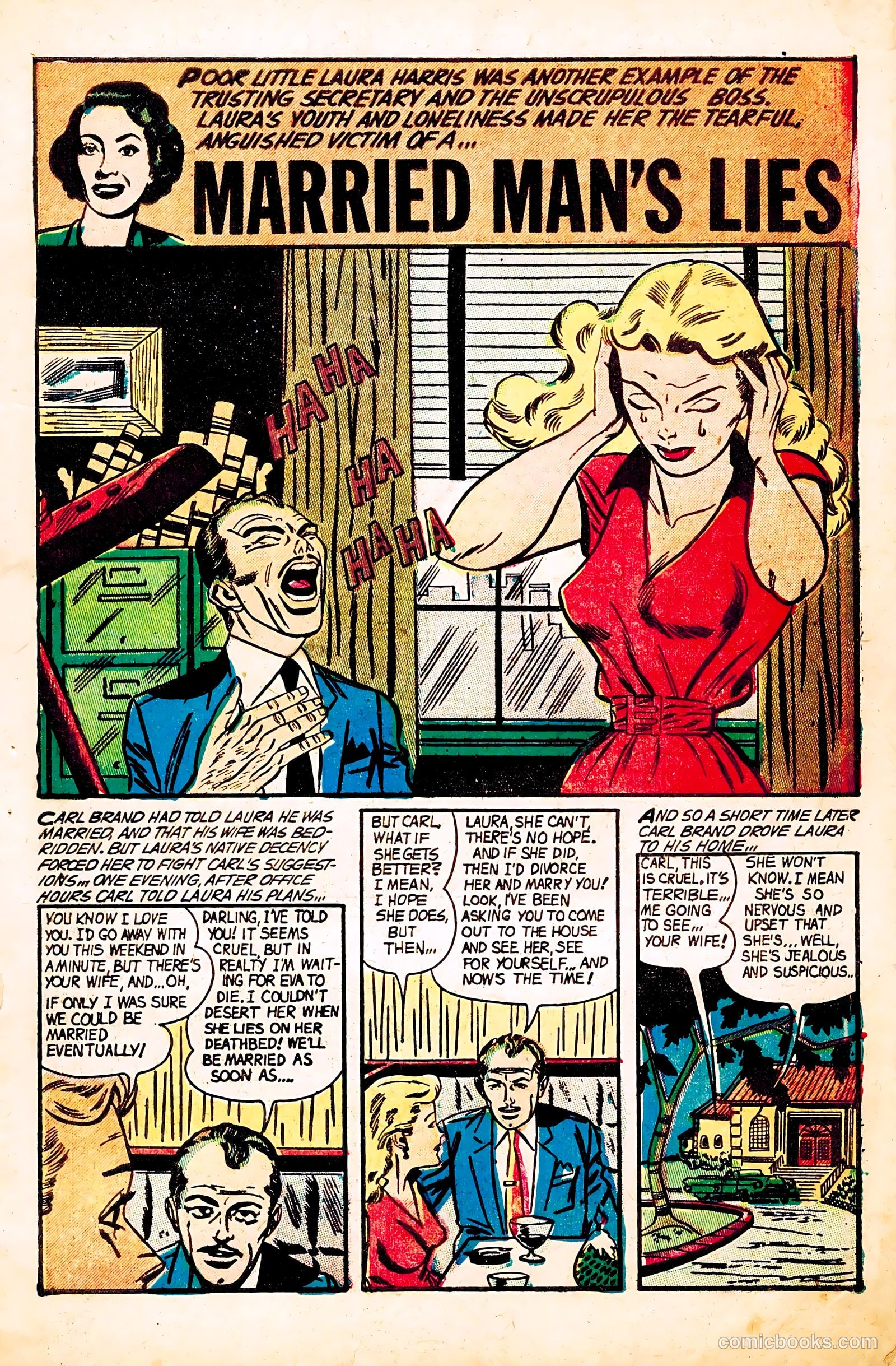Dear Lonely Hearts #4 (1954) — page 3 of 36