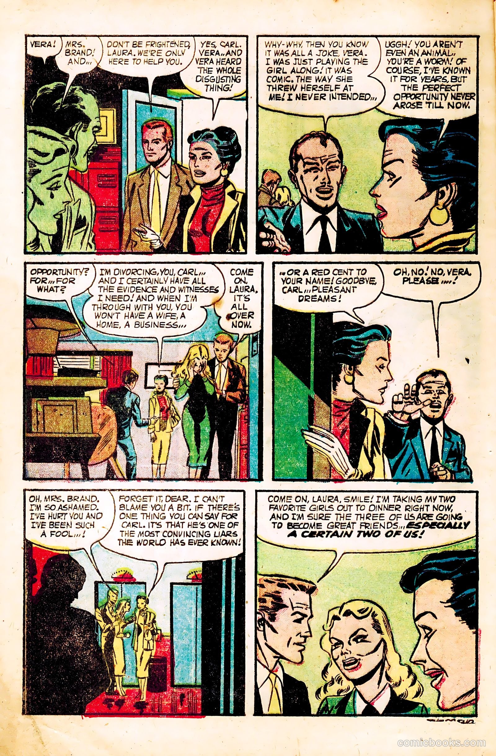 Dear Lonely Hearts #4 (1954) — page 8 of 36