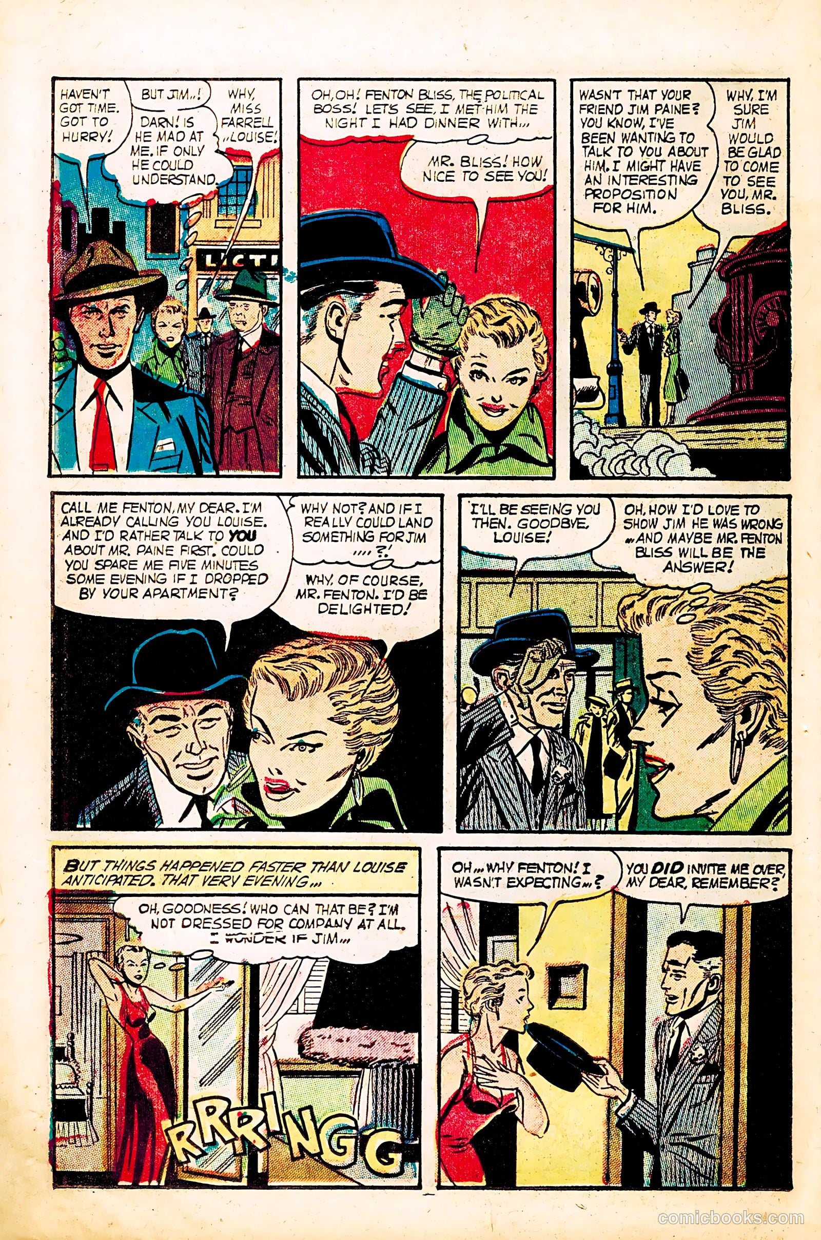Dear Lonely Hearts #4 (1954) — page 14 of 36