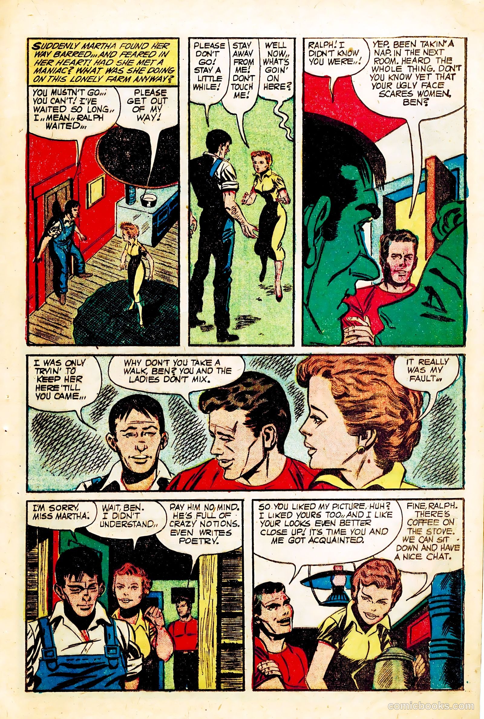 Dear Lonely Hearts #4 (1954) — page 21 of 36