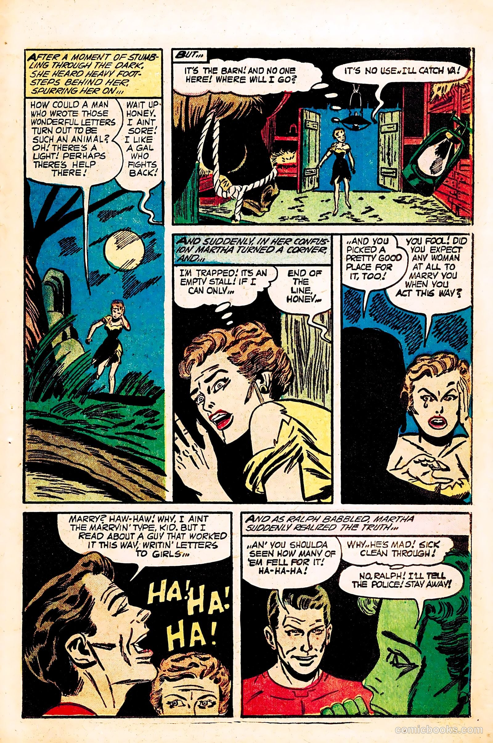 Dear Lonely Hearts #4 (1954) — page 23 of 36