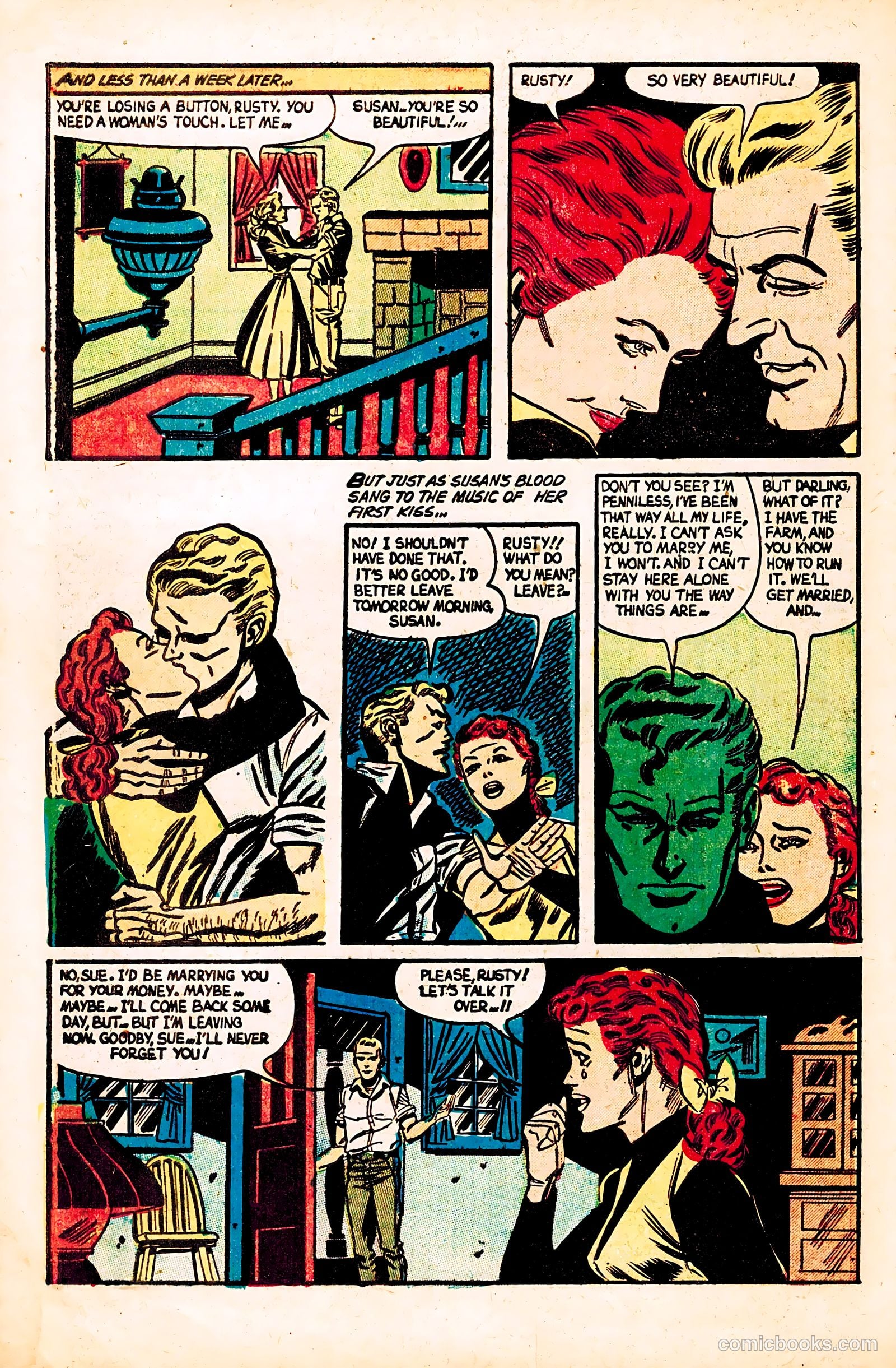 Dear Lonely Hearts #4 (1954) — page 30 of 36