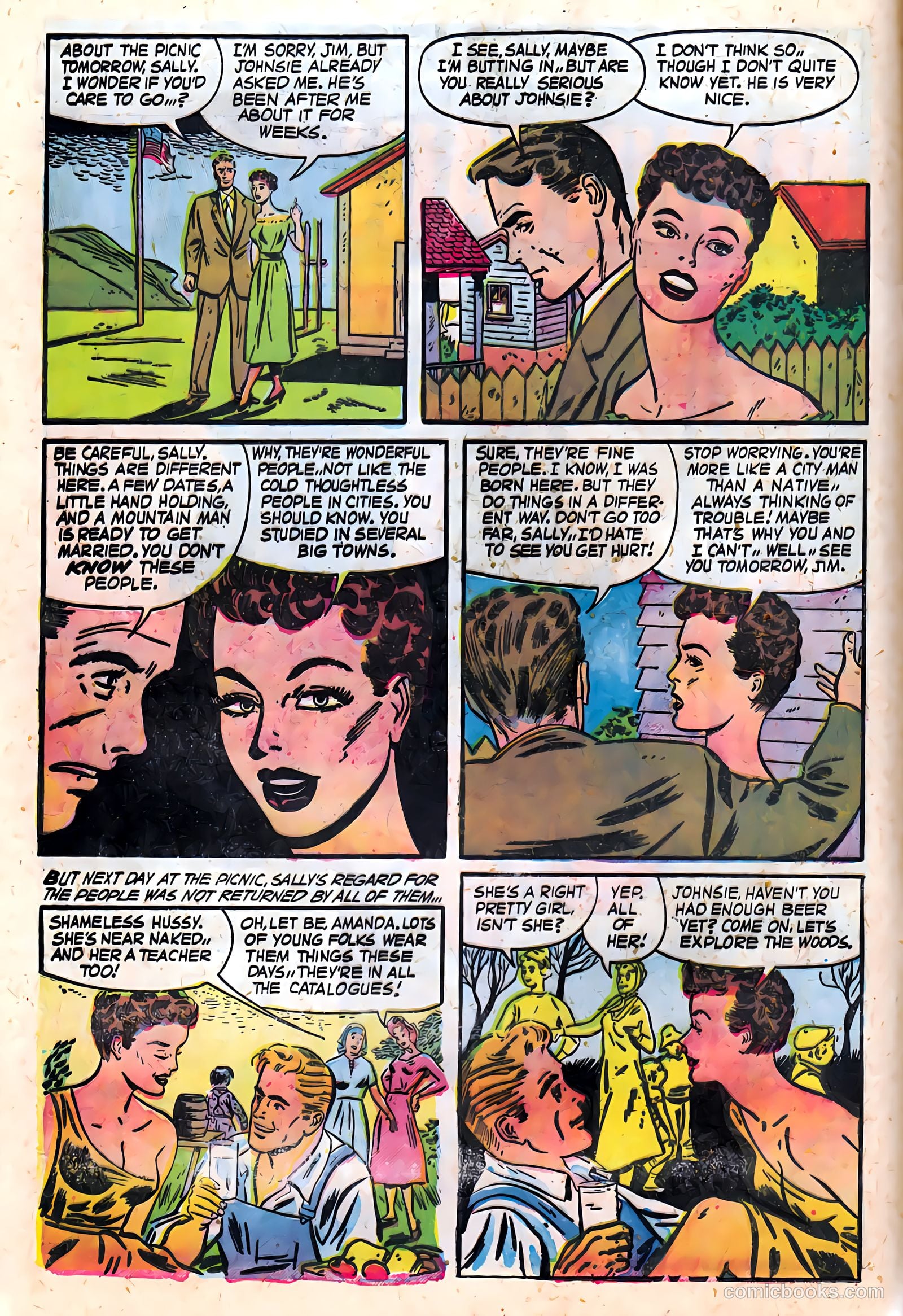 Dear Lonely Hearts #5 (1954) — page 12 of 36