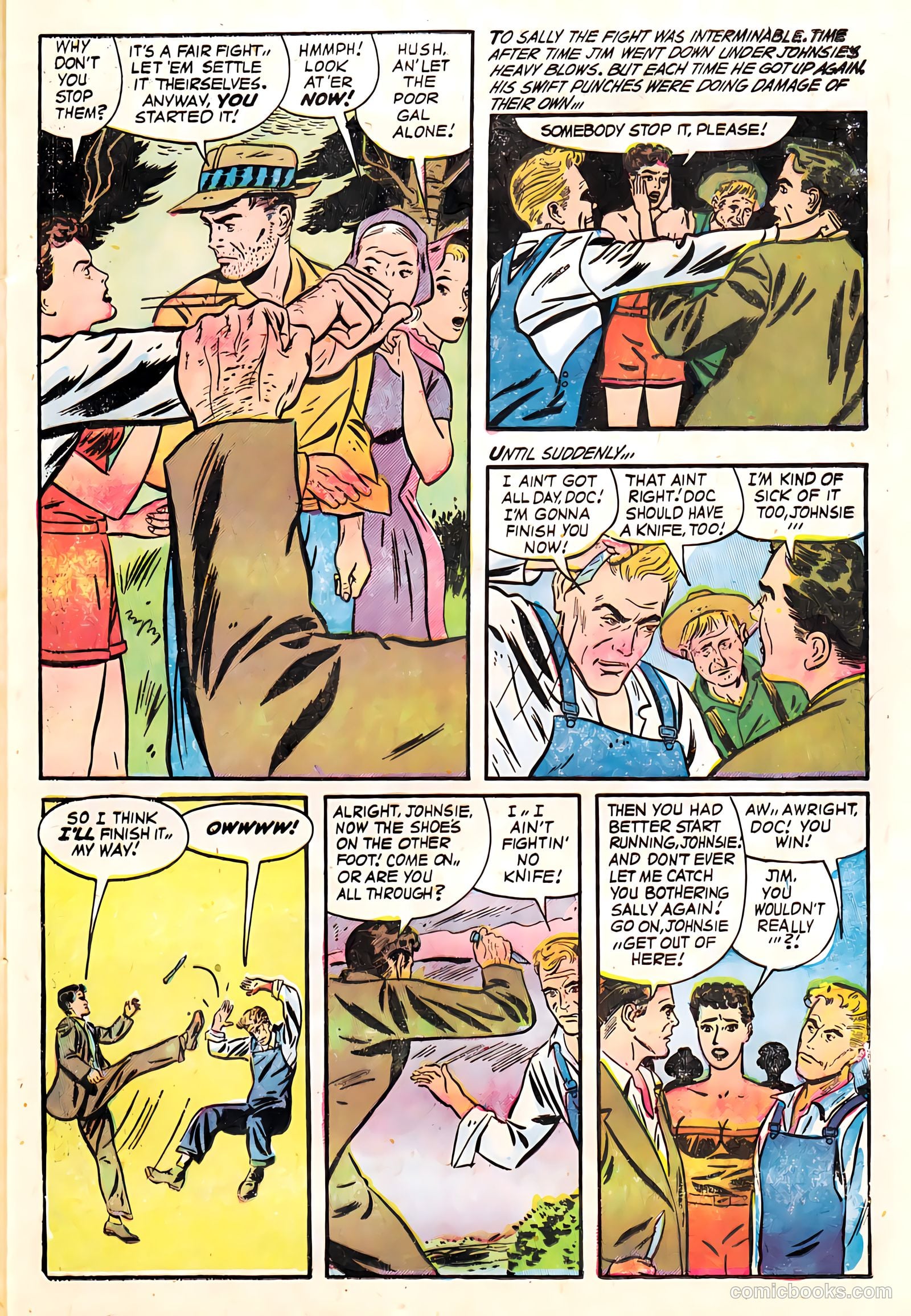 Dear Lonely Hearts #5 (1954) — page 15 of 36