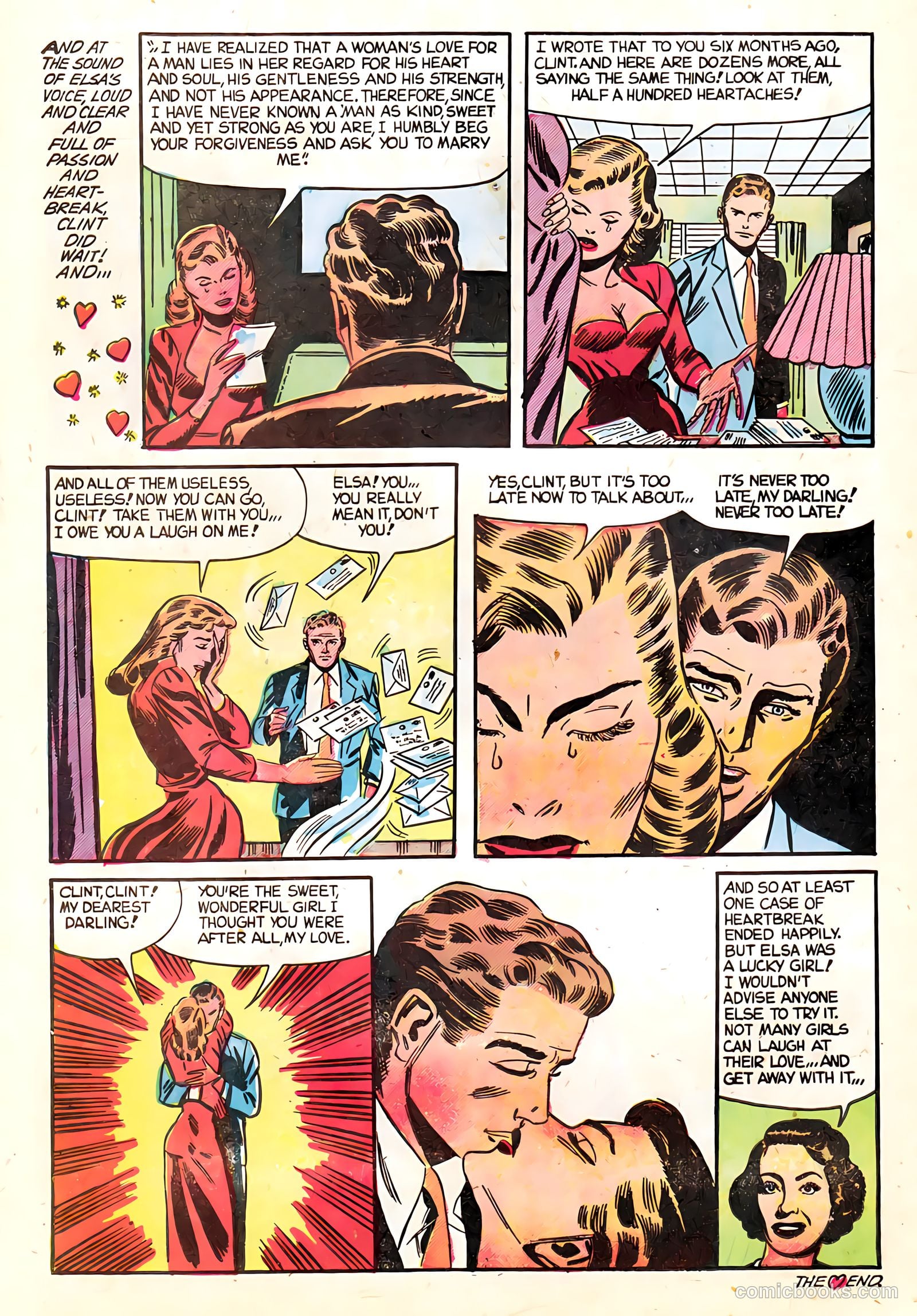 Dear Lonely Hearts #5 (1954) — page 26 of 36