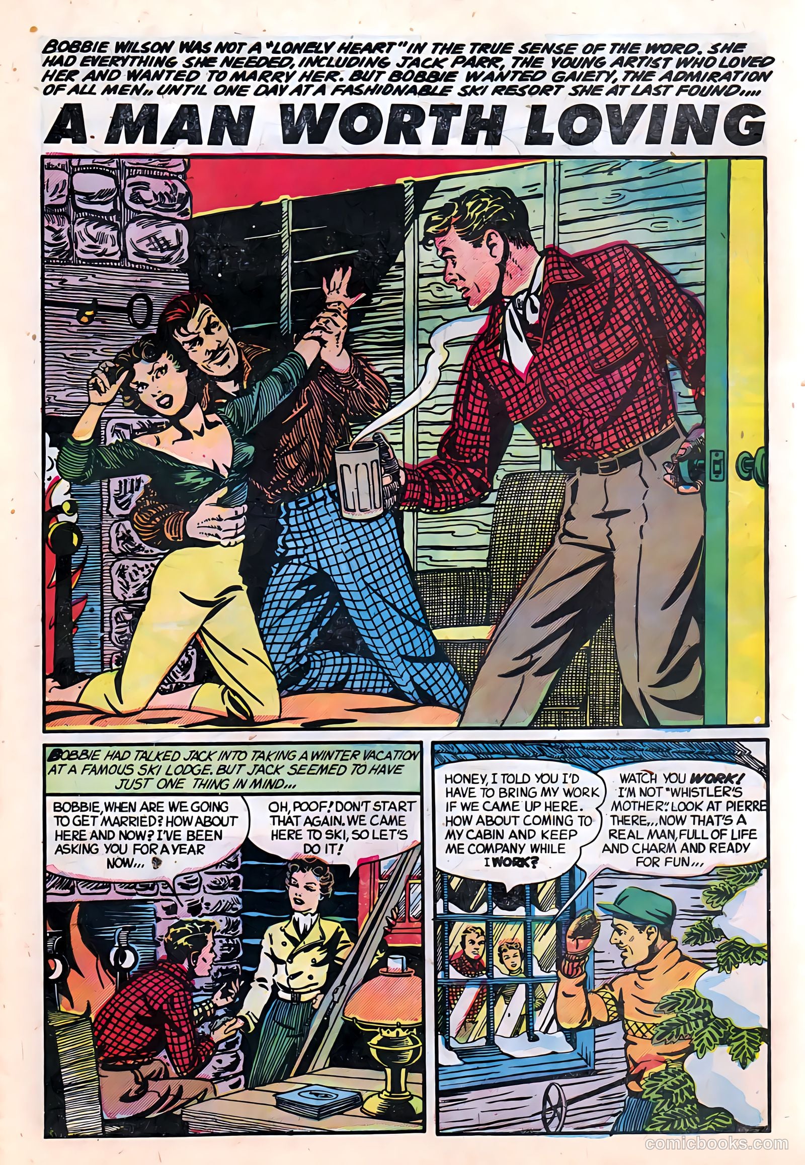Dear Lonely Hearts #5 (1954) — page 27 of 36