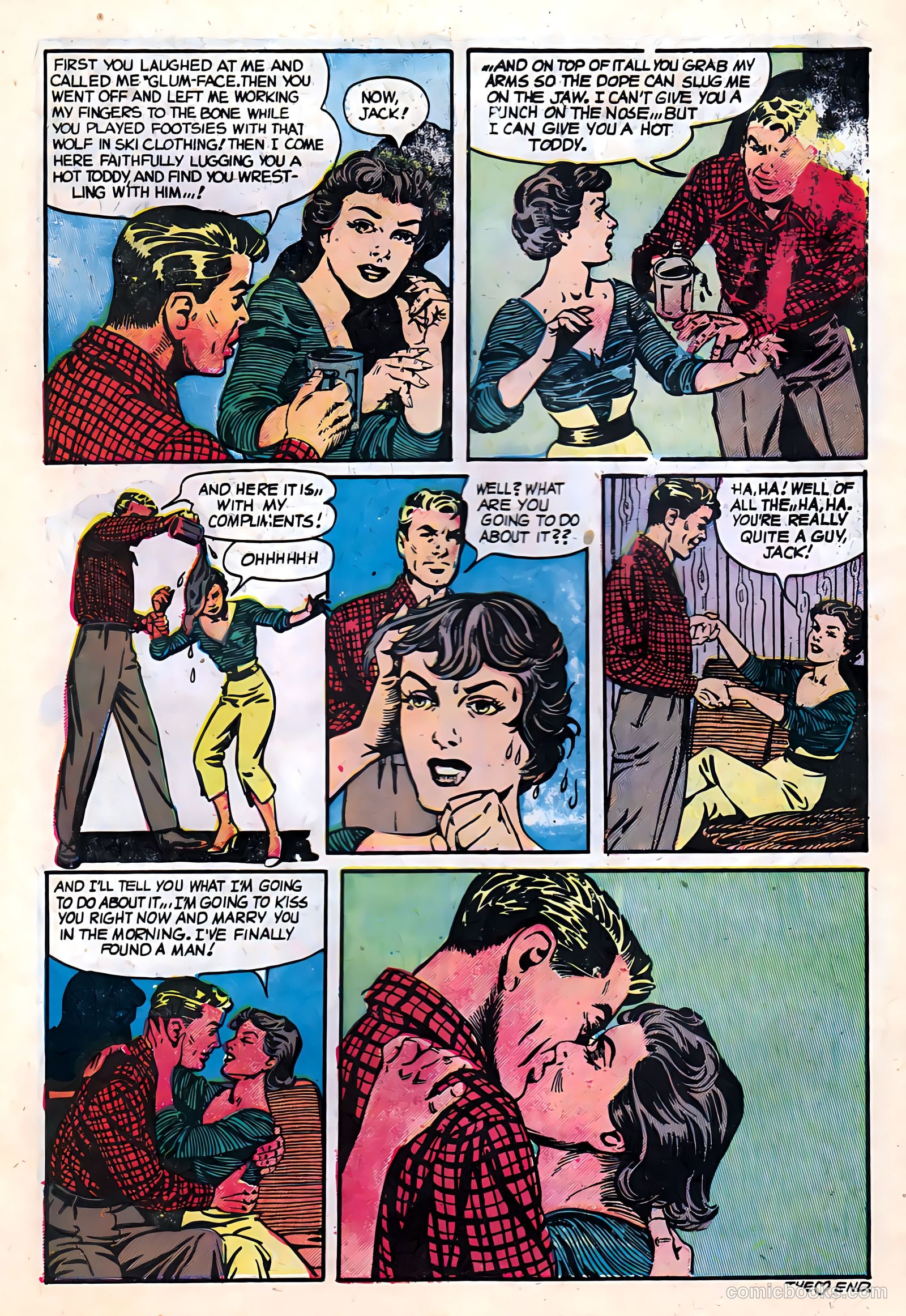 Dear Lonely Hearts #5 (1954) — page 32 of 36