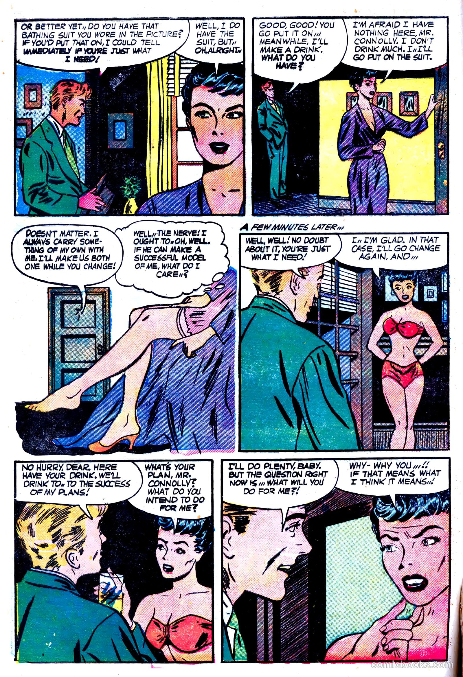 Dear Lonely Hearts #6 (1954) — page 6 of 35
