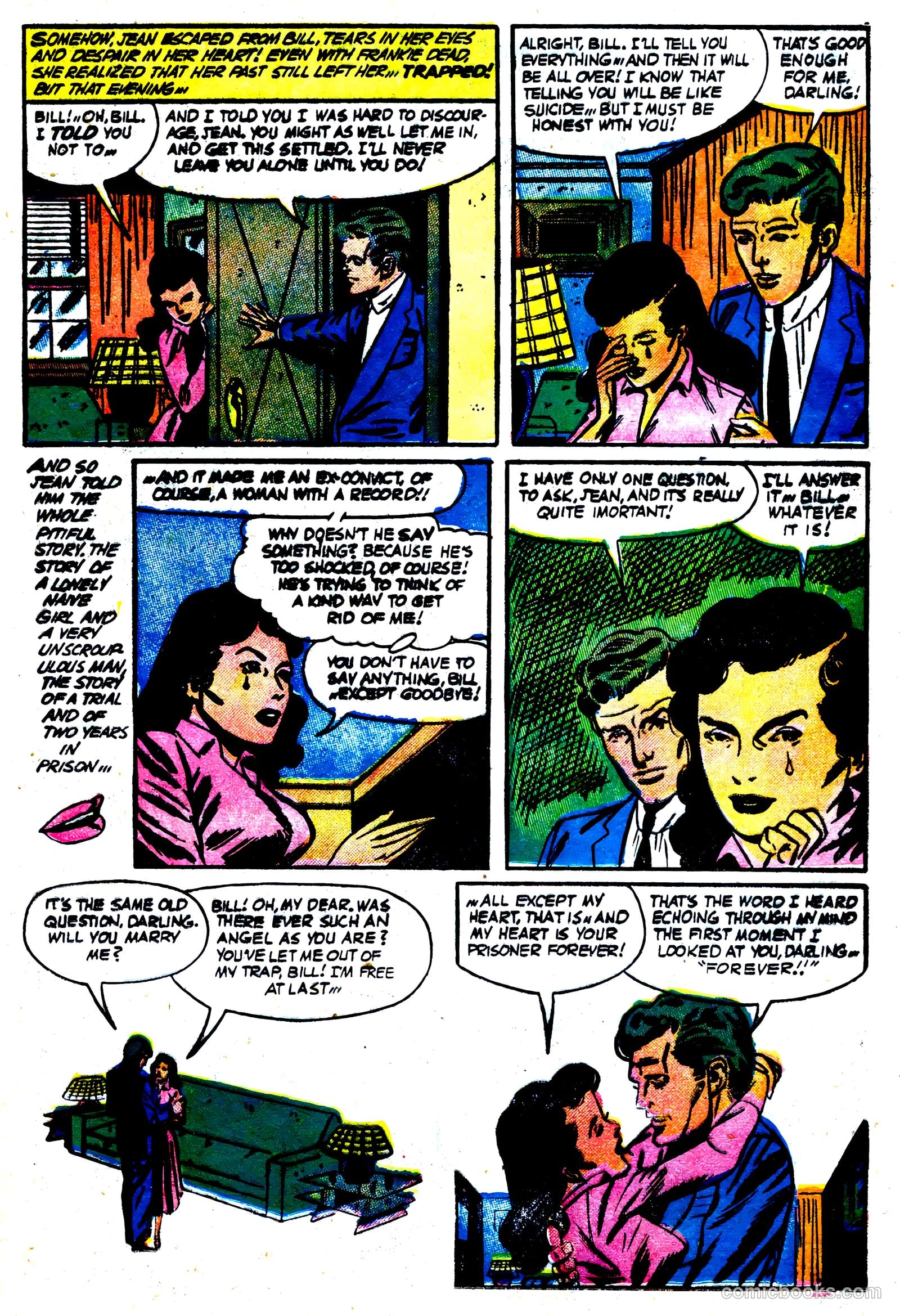 Dear Lonely Hearts #6 (1954) — page 24 of 35