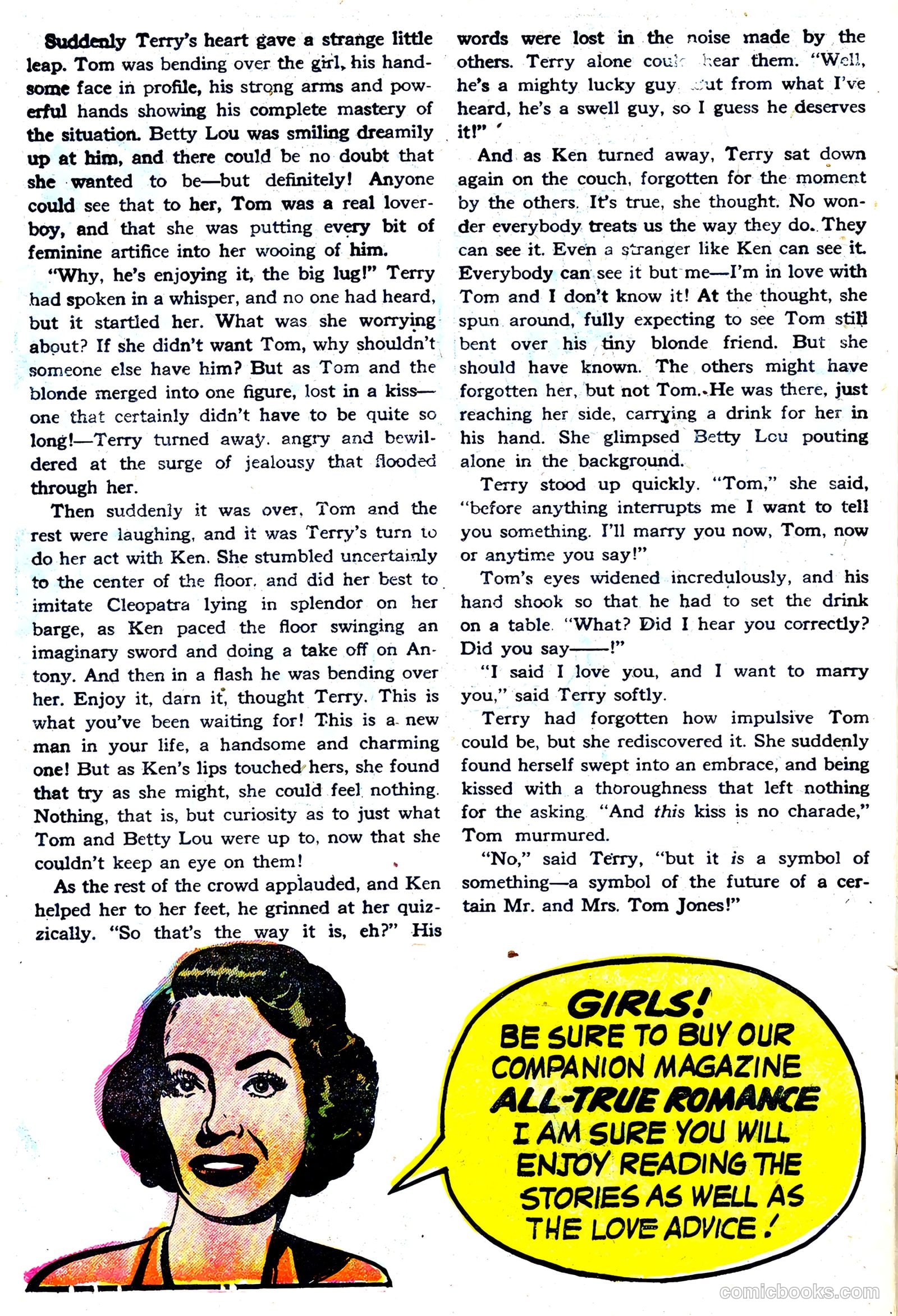 Dear Lonely Hearts #6 (1954) — page 25 of 35
