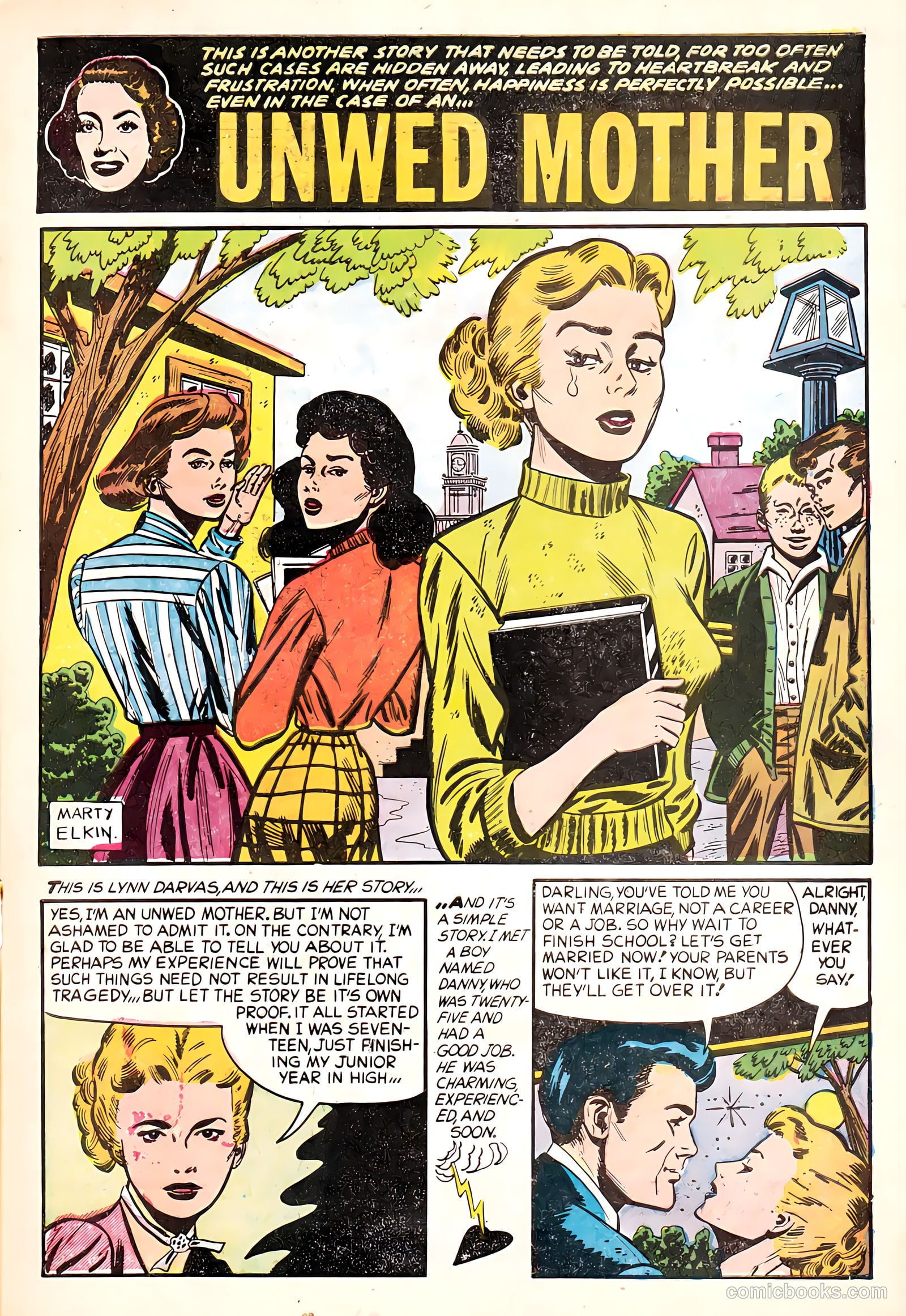 Dear Lonely Hearts #7 (1954) — page 3 of 36