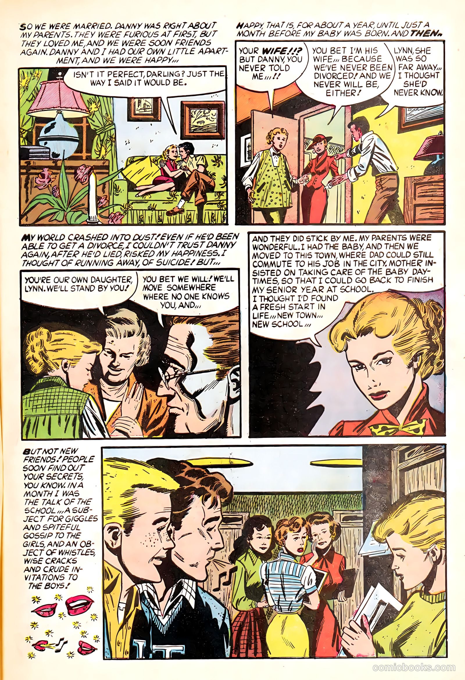 Dear Lonely Hearts #7 (1954) — page 5 of 36