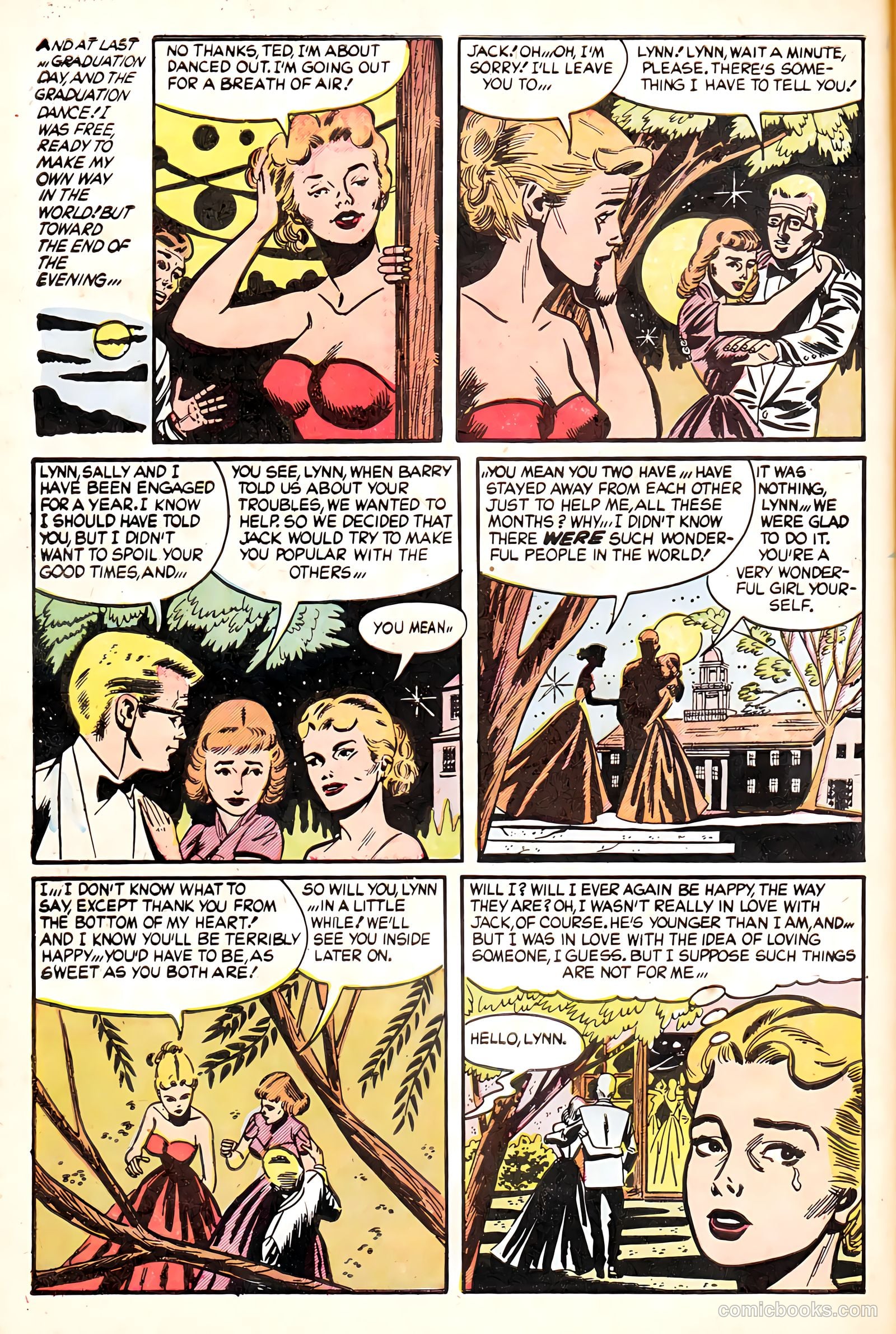 Dear Lonely Hearts #7 (1954) — page 8 of 36
