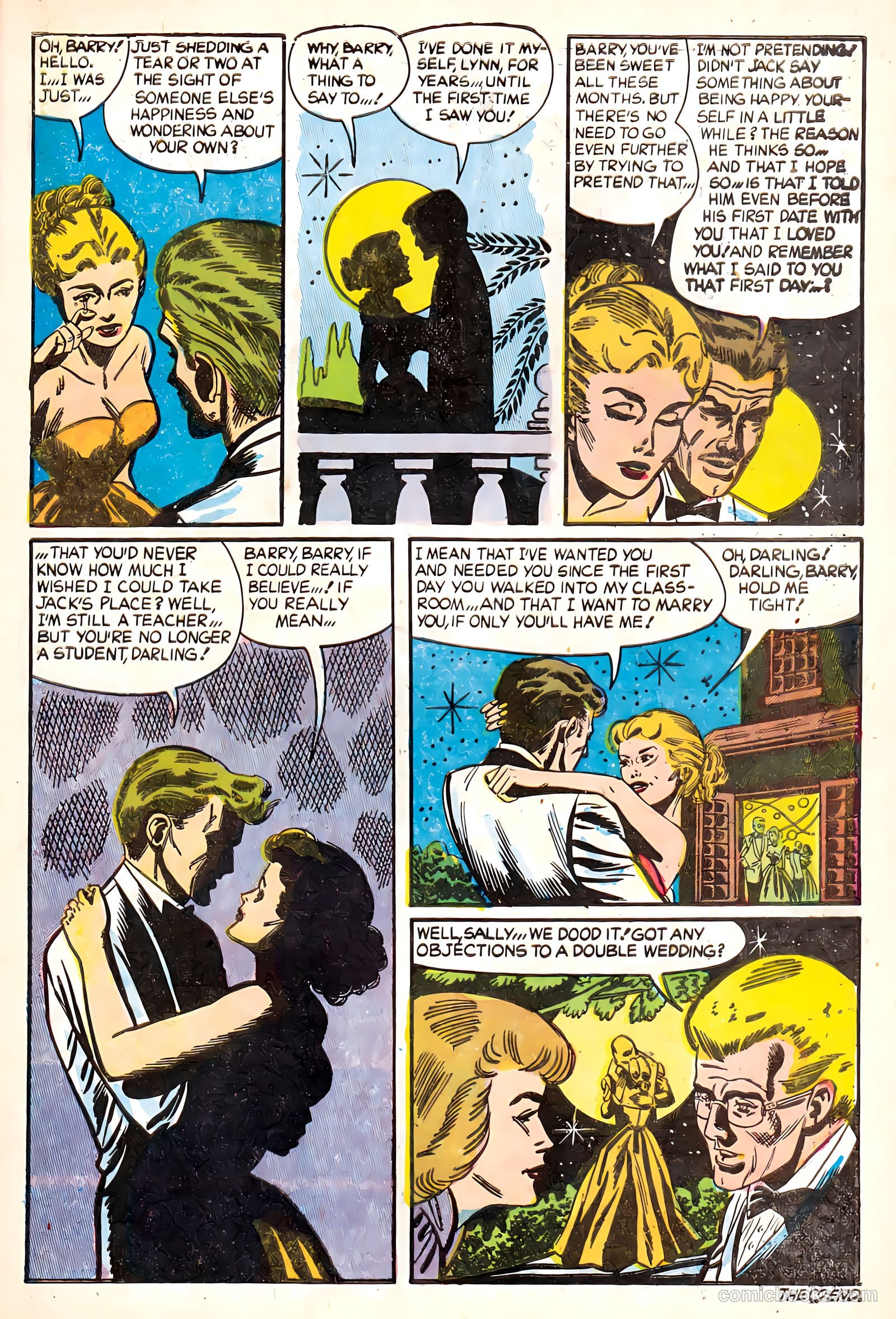 Dear Lonely Hearts #7 (1954) — page 9 of 36