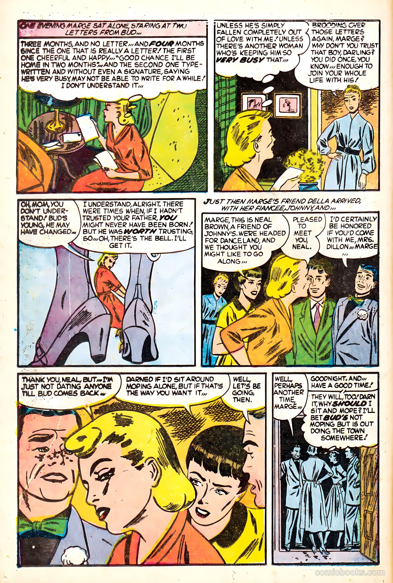 Dear Lonely Hearts #7 (1954) — page 12 of 36