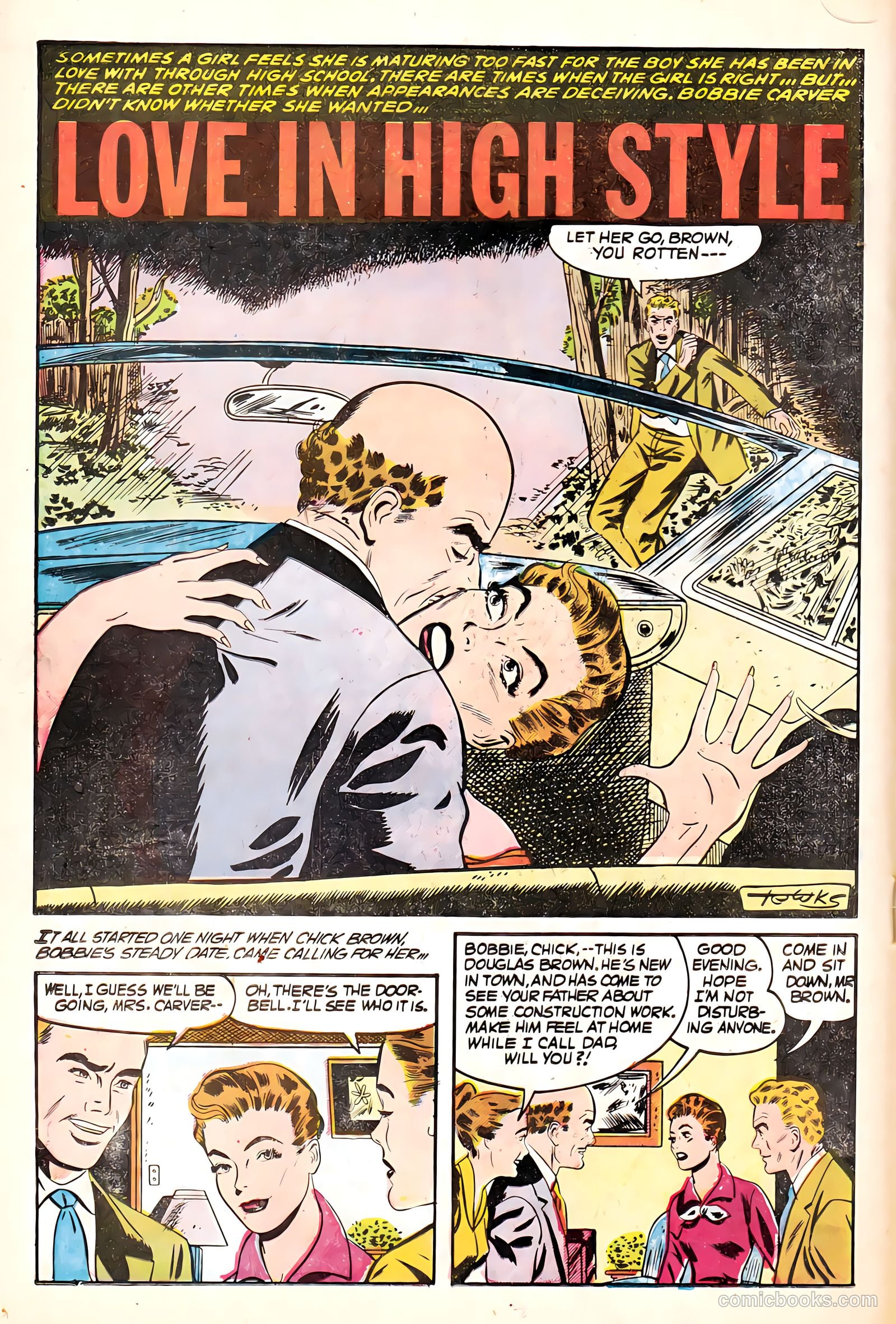 Dear Lonely Hearts #7 (1954) — page 18 of 36